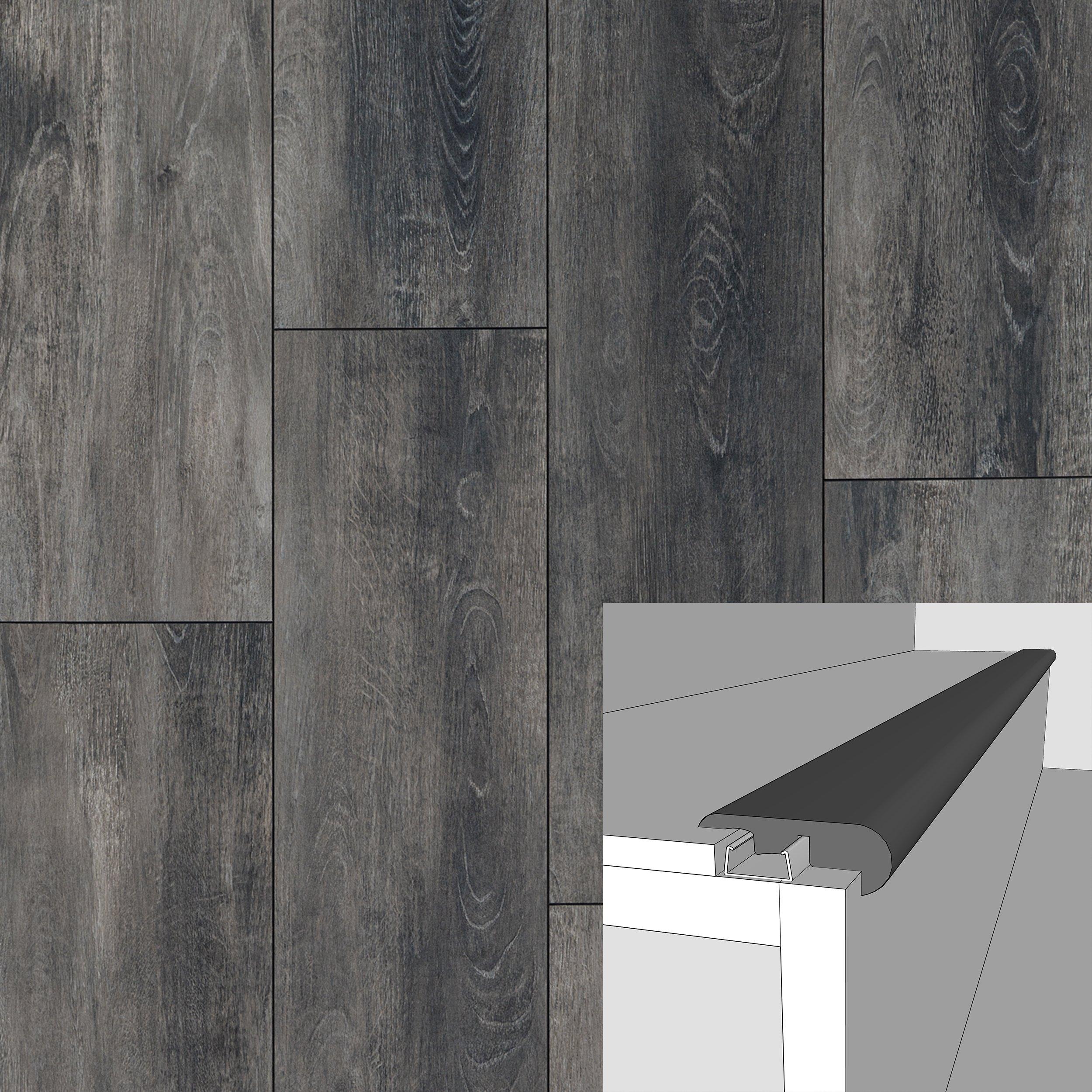 Chateau Lucerne 94in. Laminate Overlapping Stair Nose