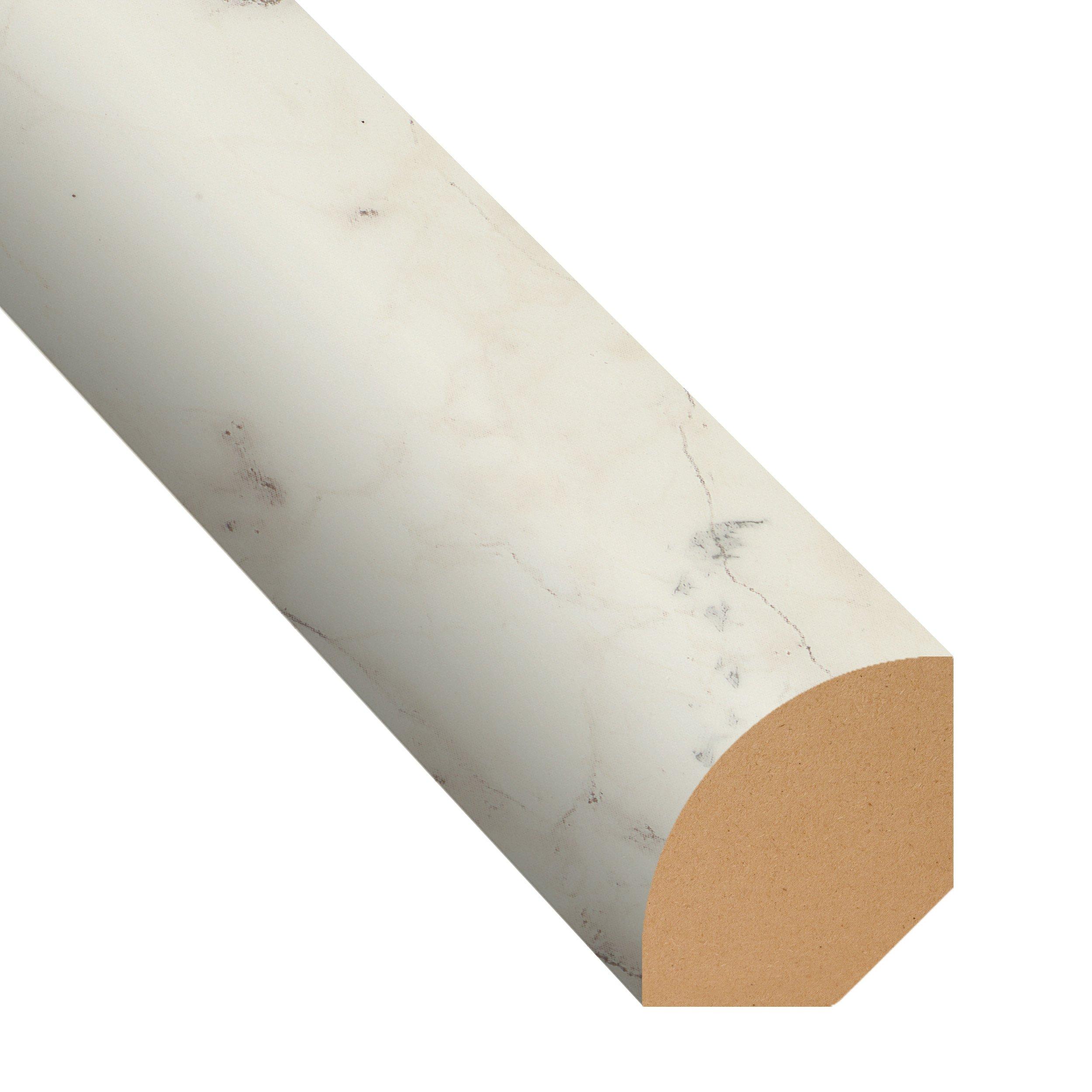 Piazzo Argento 94in. Vinyl Quarter Round