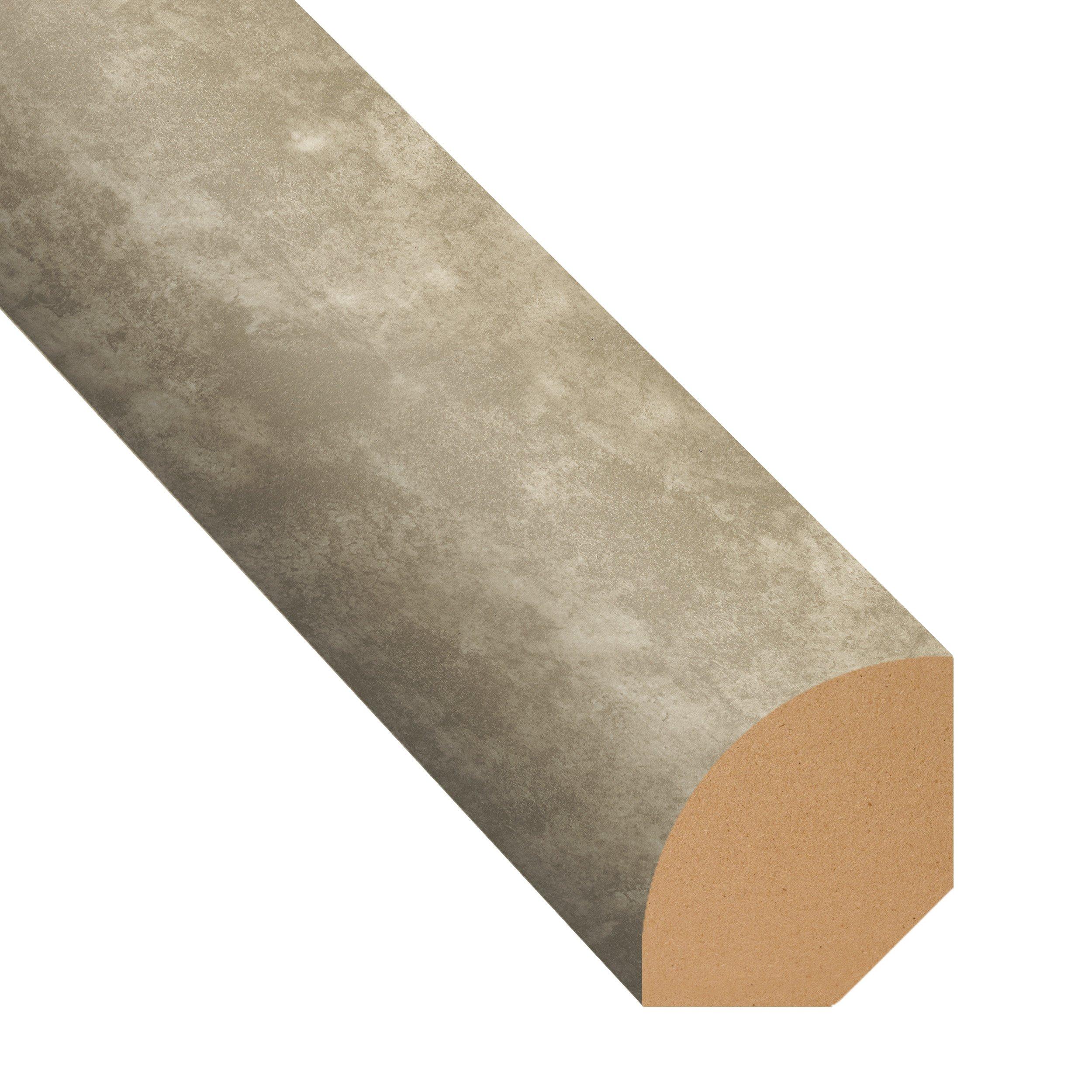 Biscotti Crema 94in. Vinyl Quarter Round