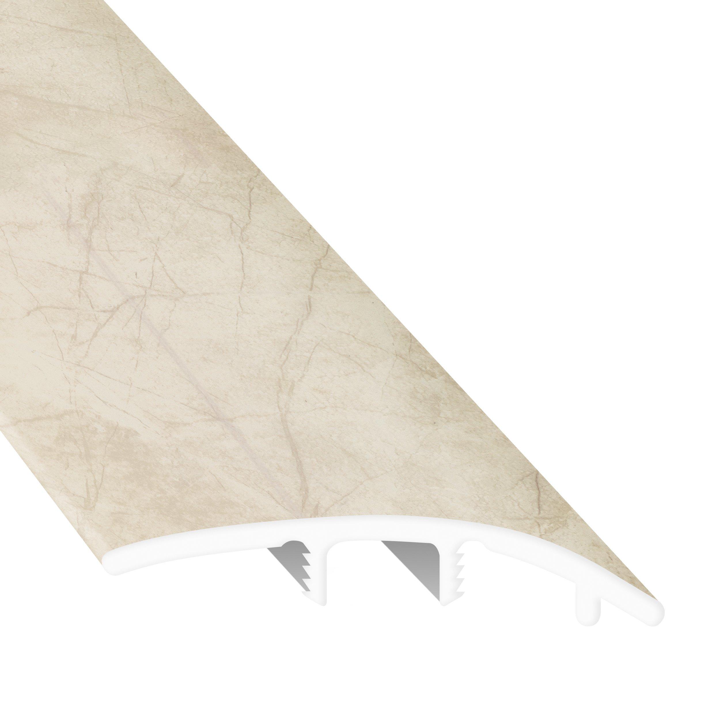 Soft Champagne 94in. Vinyl Overlapping Reducer