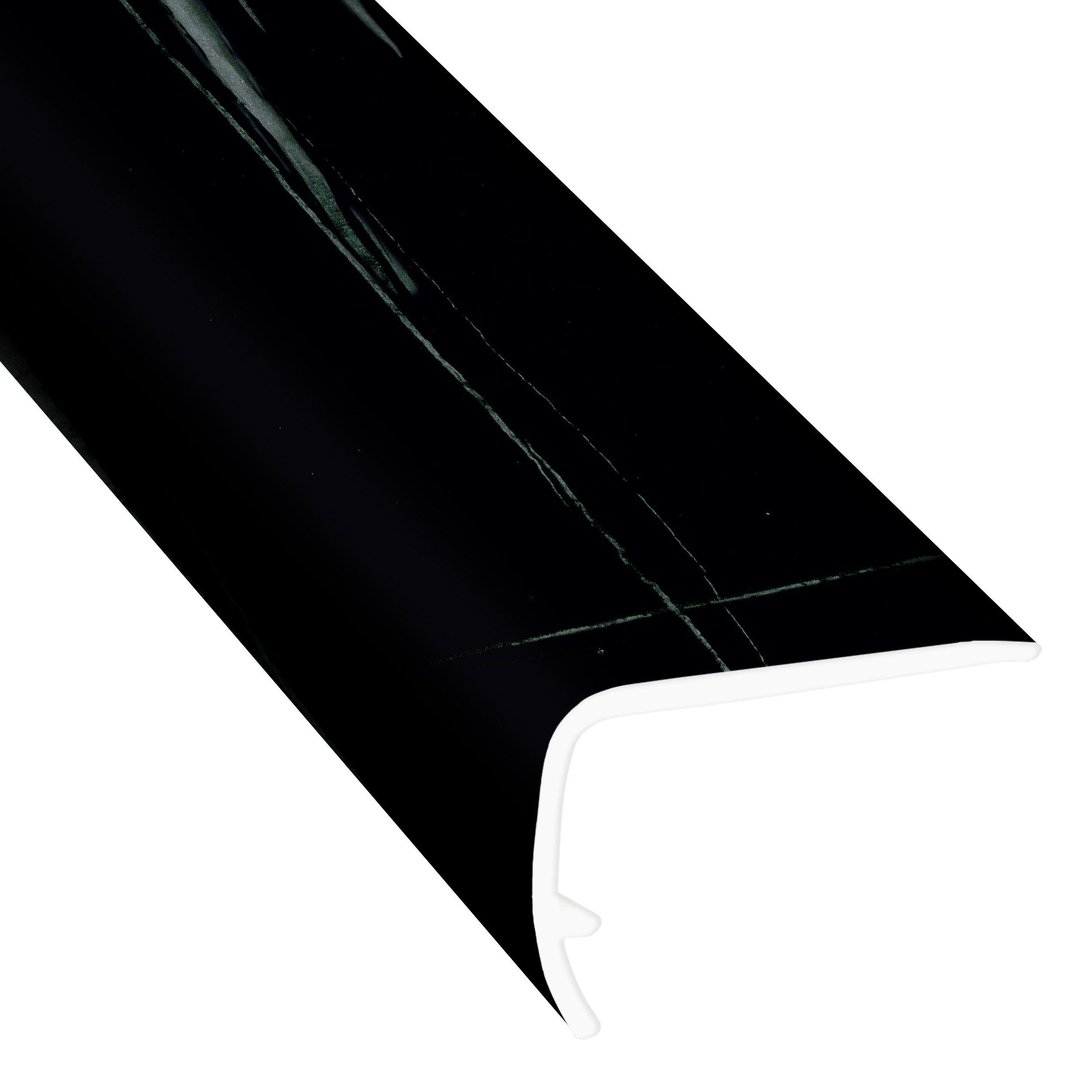 Oro Nero 94in. Vinyl Overlapping Stair Nose