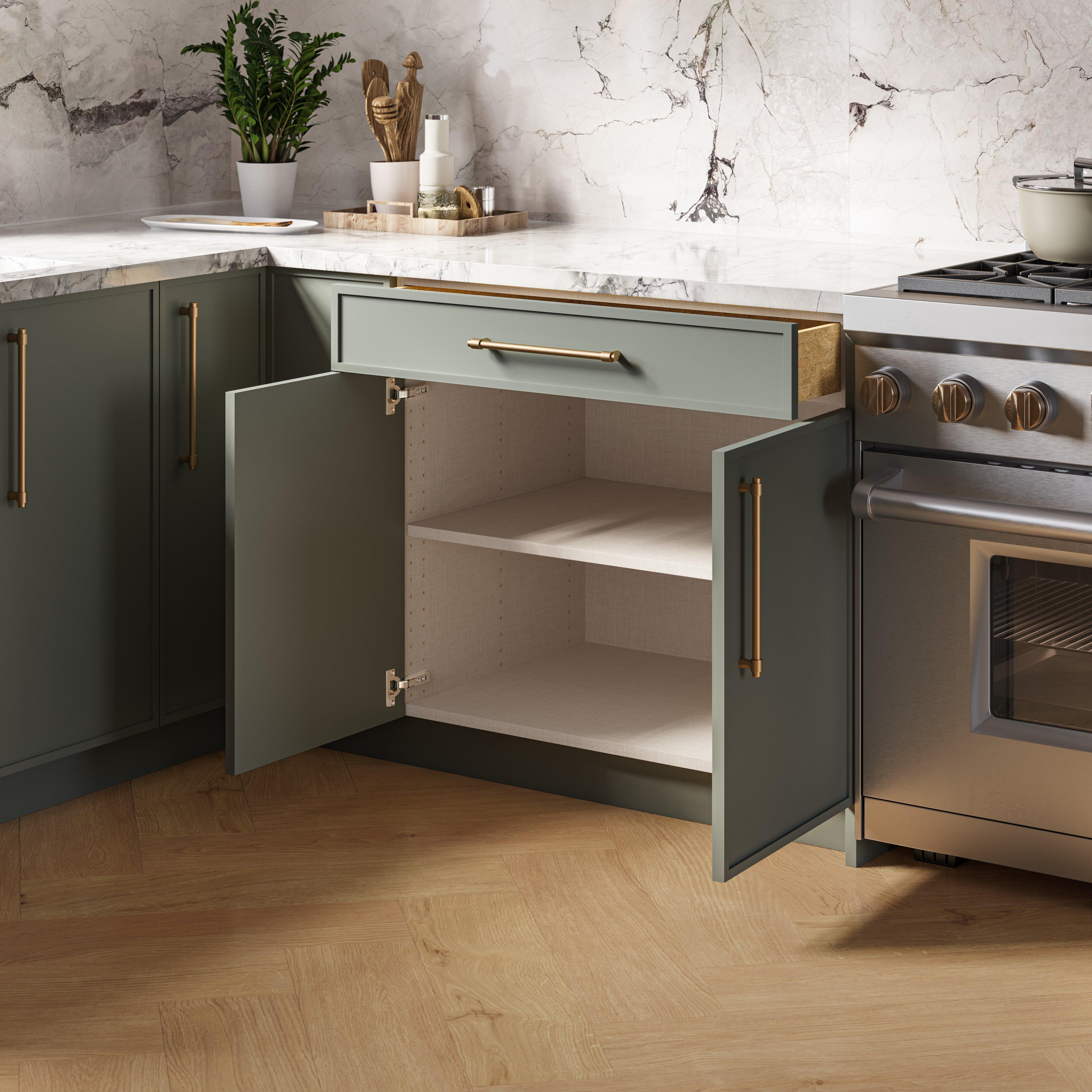 Destine 1-3/8 in. Champagne Bronze Cabinet Knob