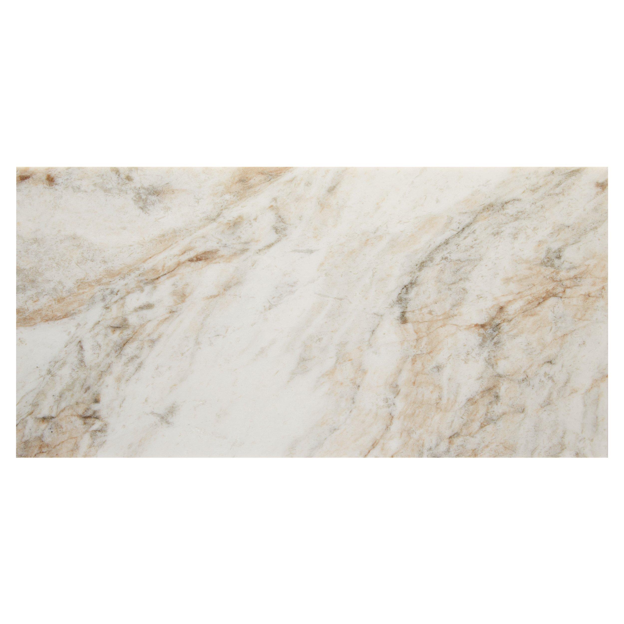 Bianco Orion Polished Marble Tile