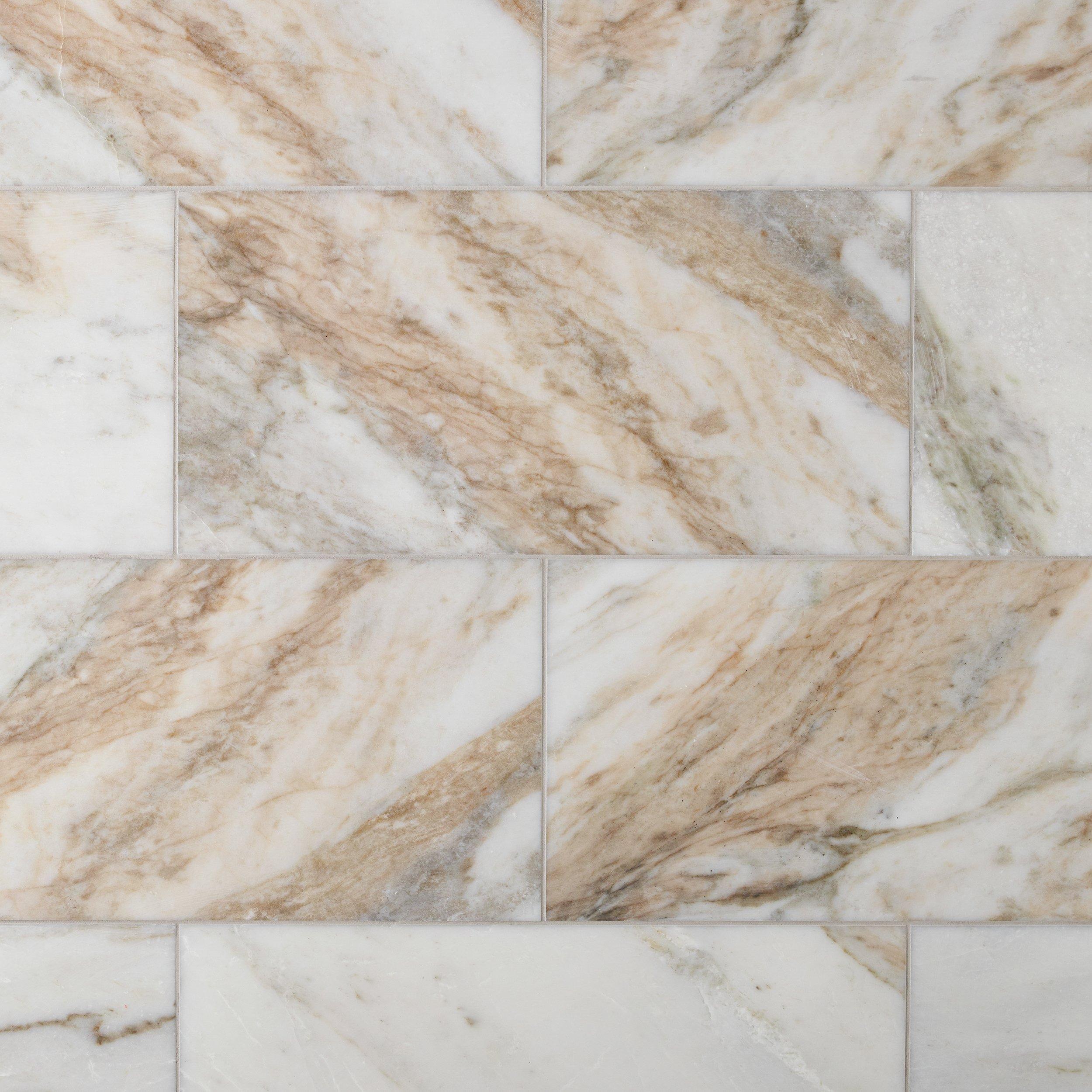 Bianco Orion Polished Marble Tile