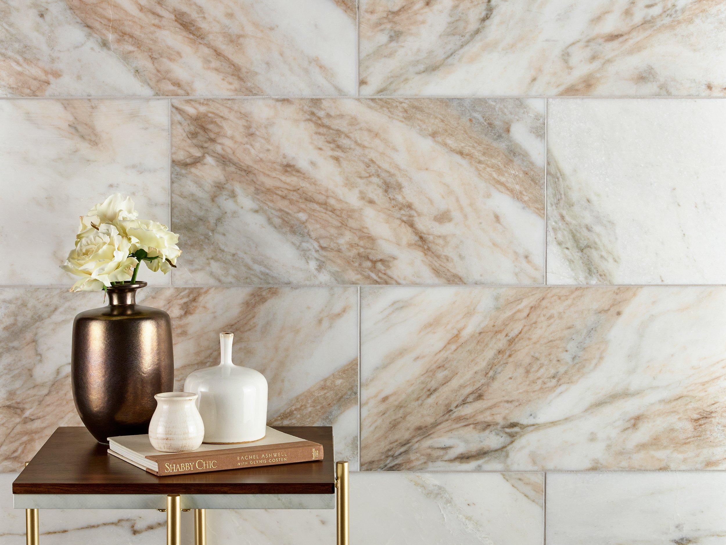 Bianco Orion Polished Marble Tile