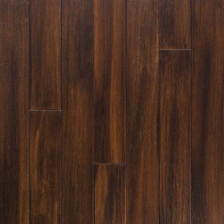 Eco Forest | Premium Carbonized Solid Bamboo, 5/8 x 3 3/4 inch, Blonde - Floor & Decor