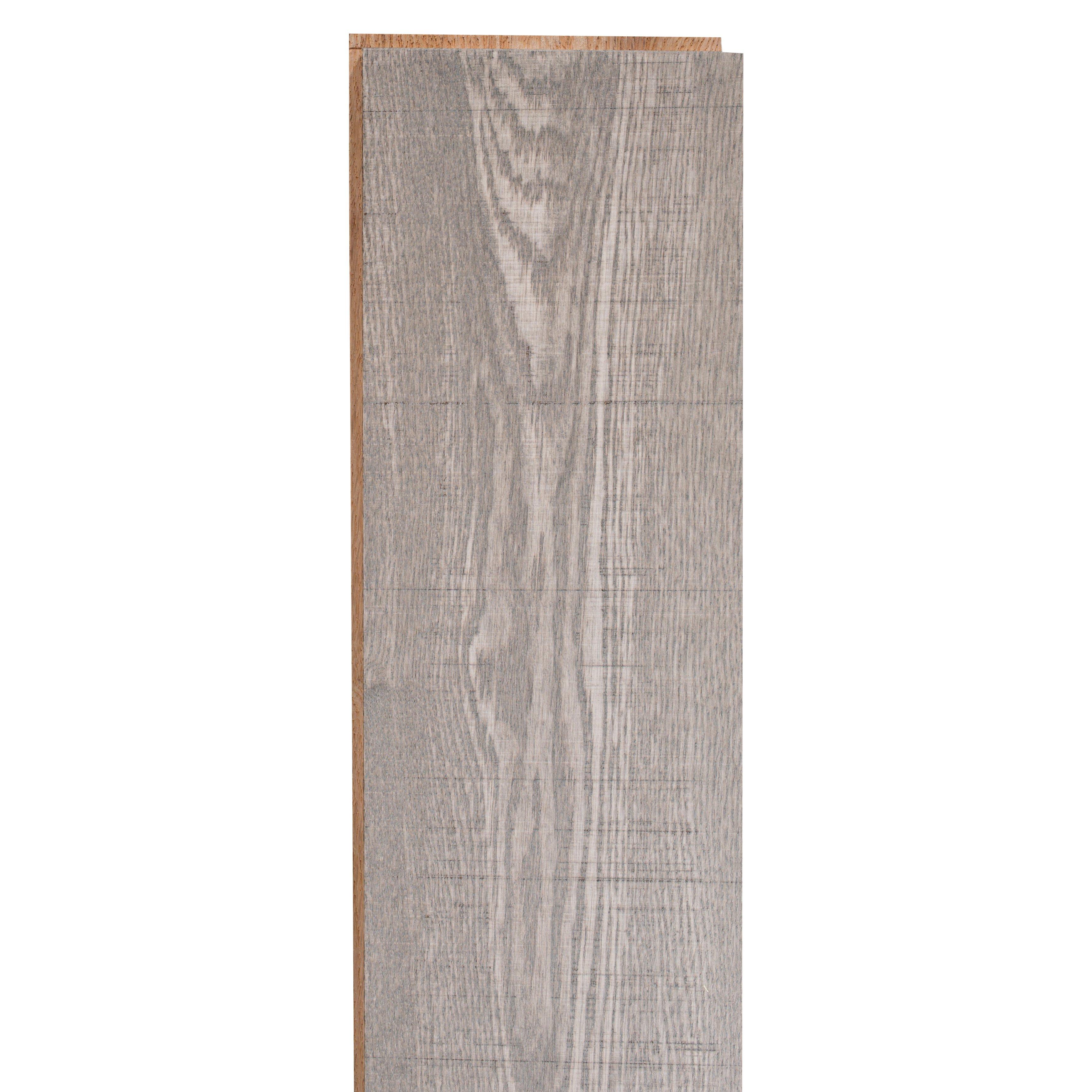 Sandrey Red Oak Hand Scraped Solid Hardwood