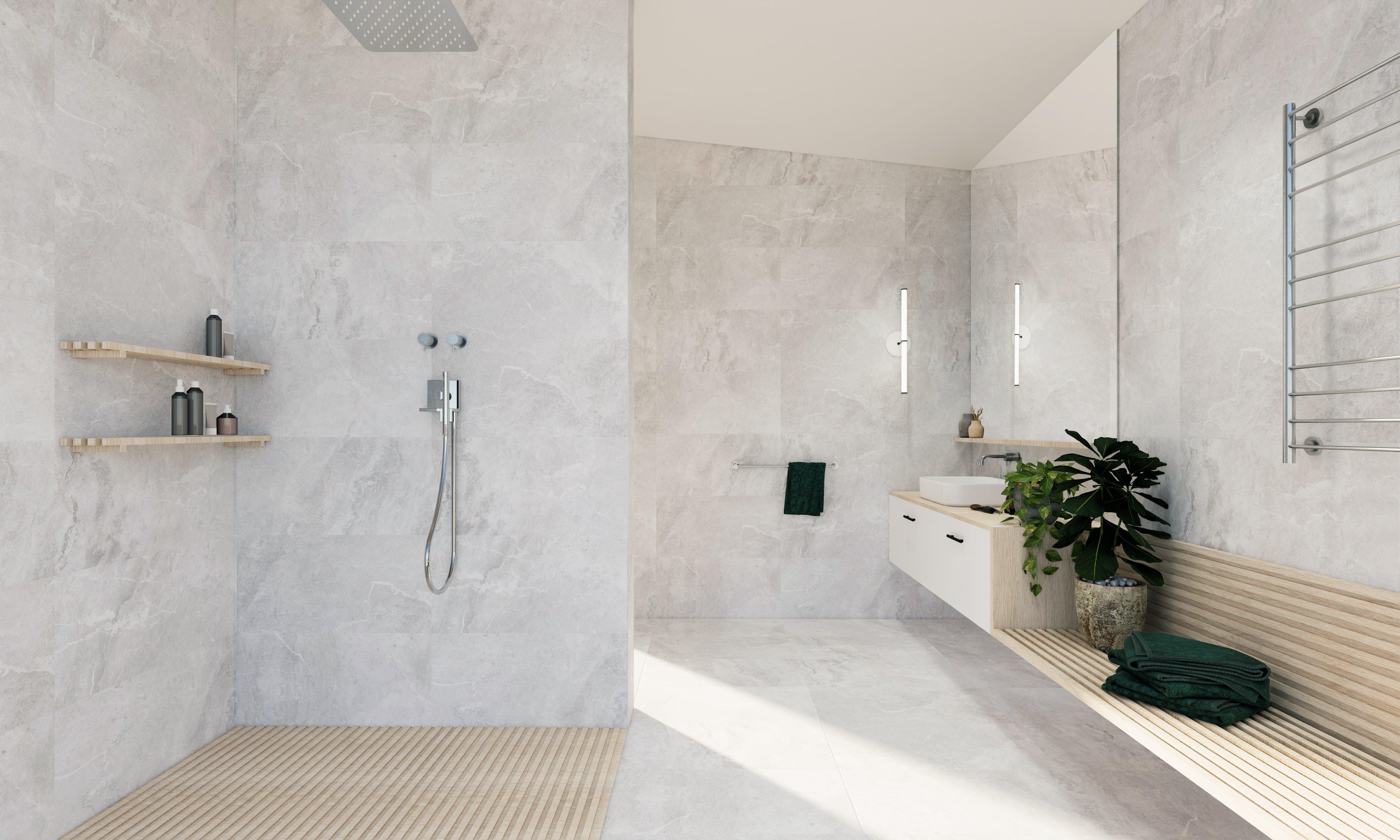 Porcelain tile deals for bathroom floor