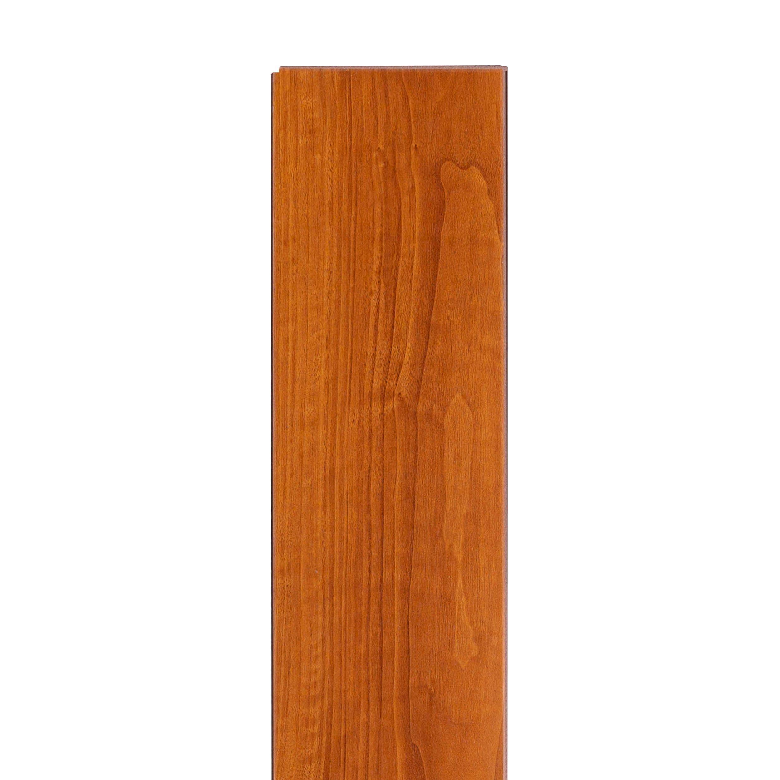 Adelino High Gloss Waterproof Rigid Core Luxury Vinyl Plank - Cork Pad