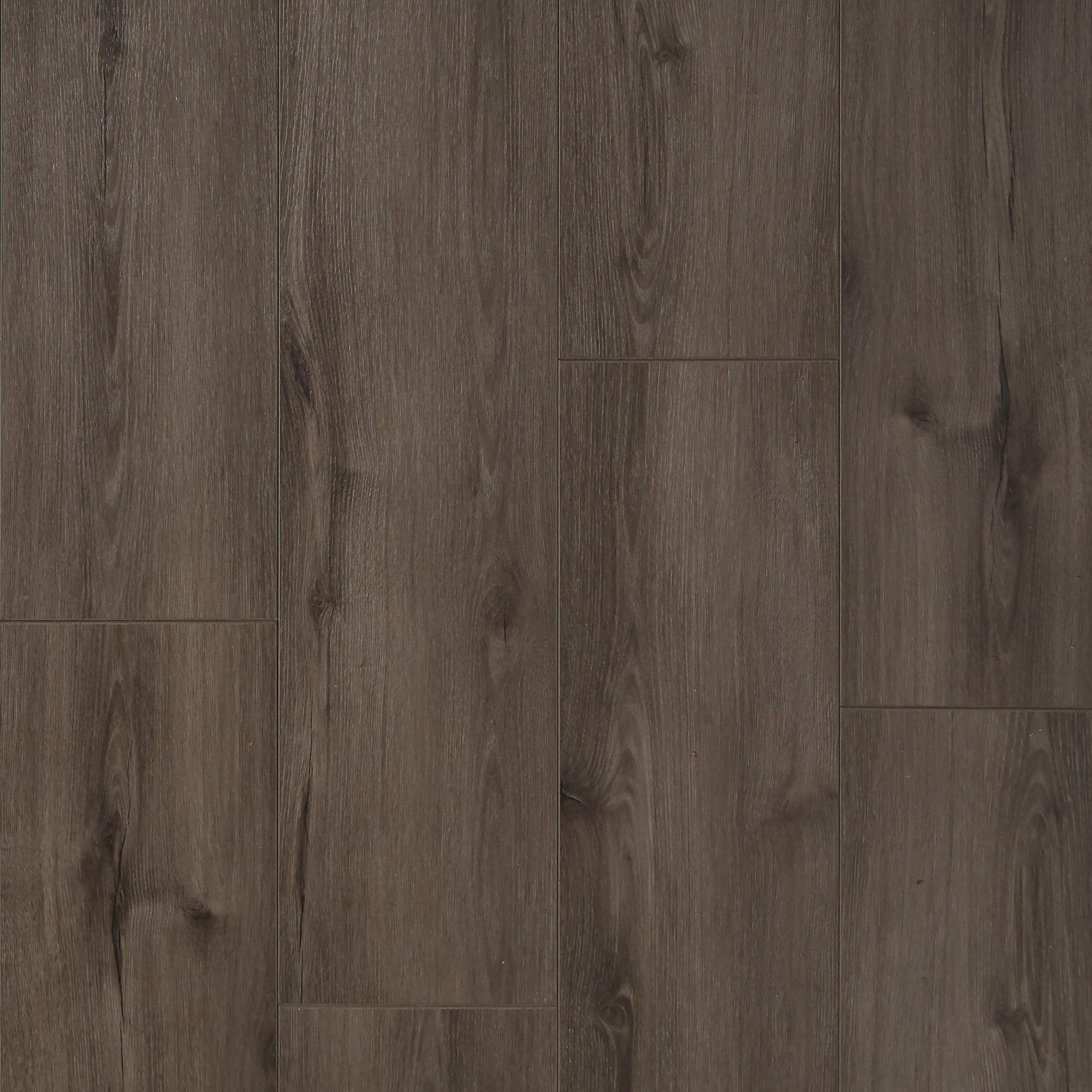 Dark Mahogany Rigid Core Luxury Vinyl Plank - Cork Back