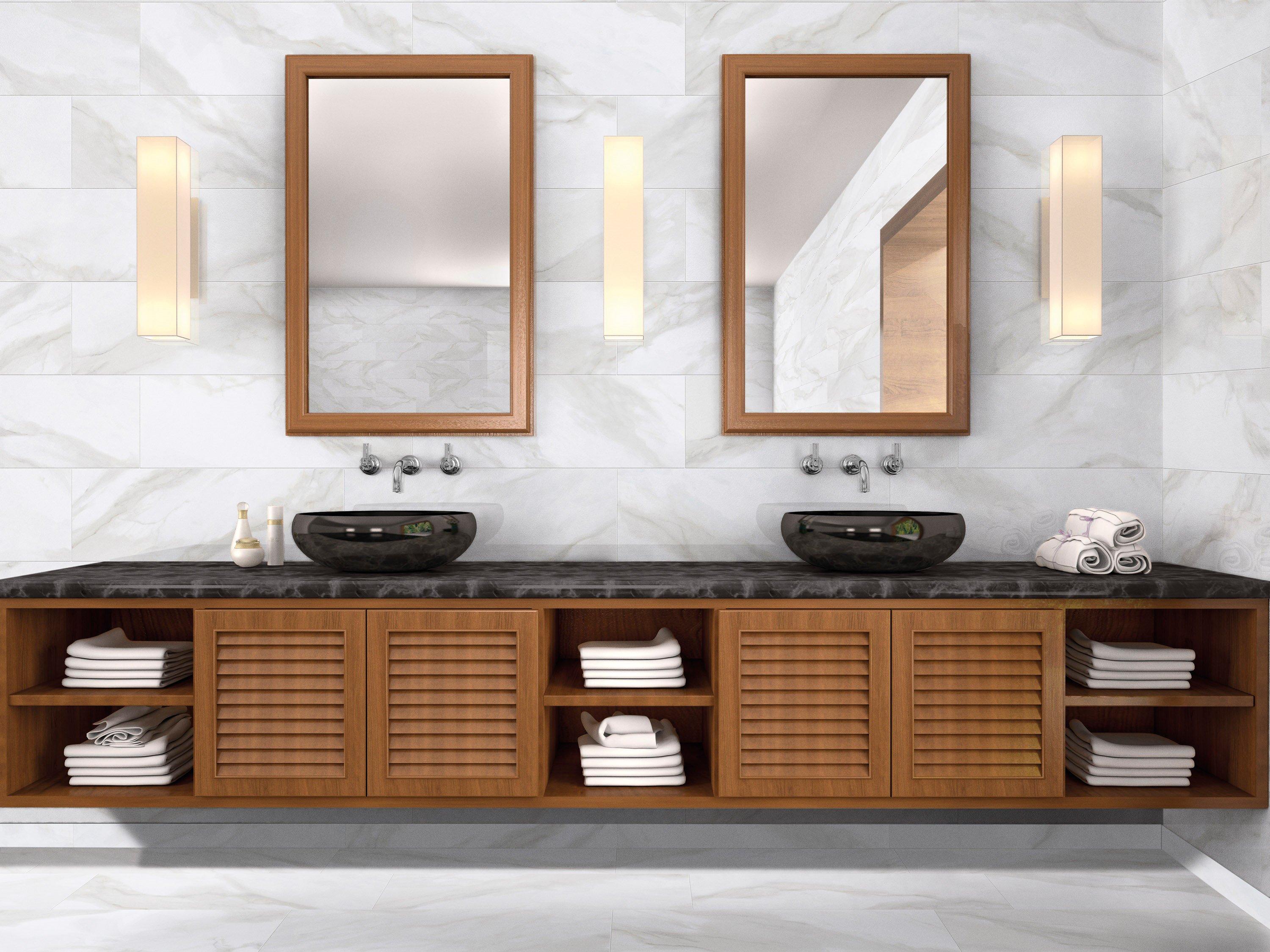 Andover White Rectangle Wall Tile