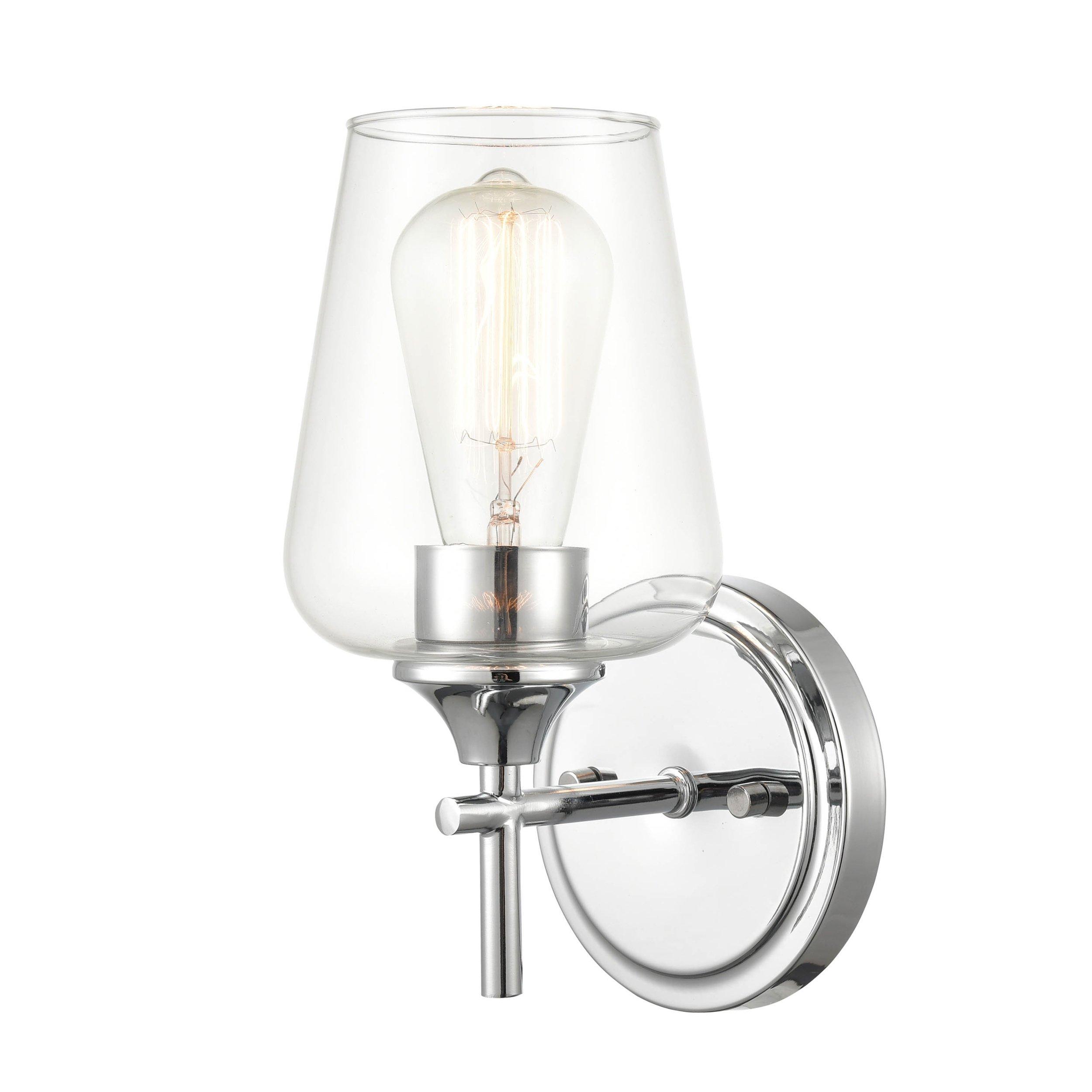Gianna Chrome Single Sconce