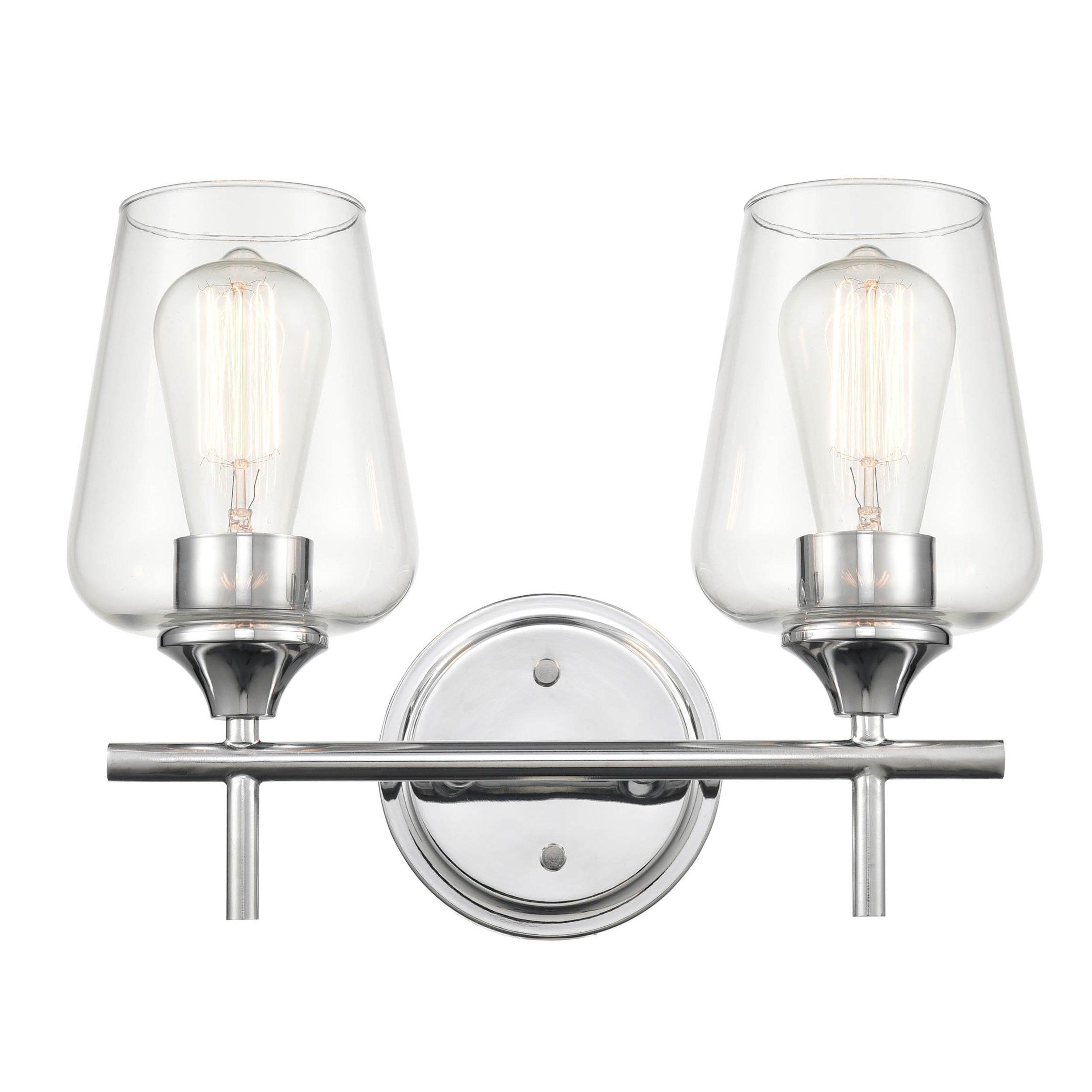 Gianna Chrome Double Vanity Light