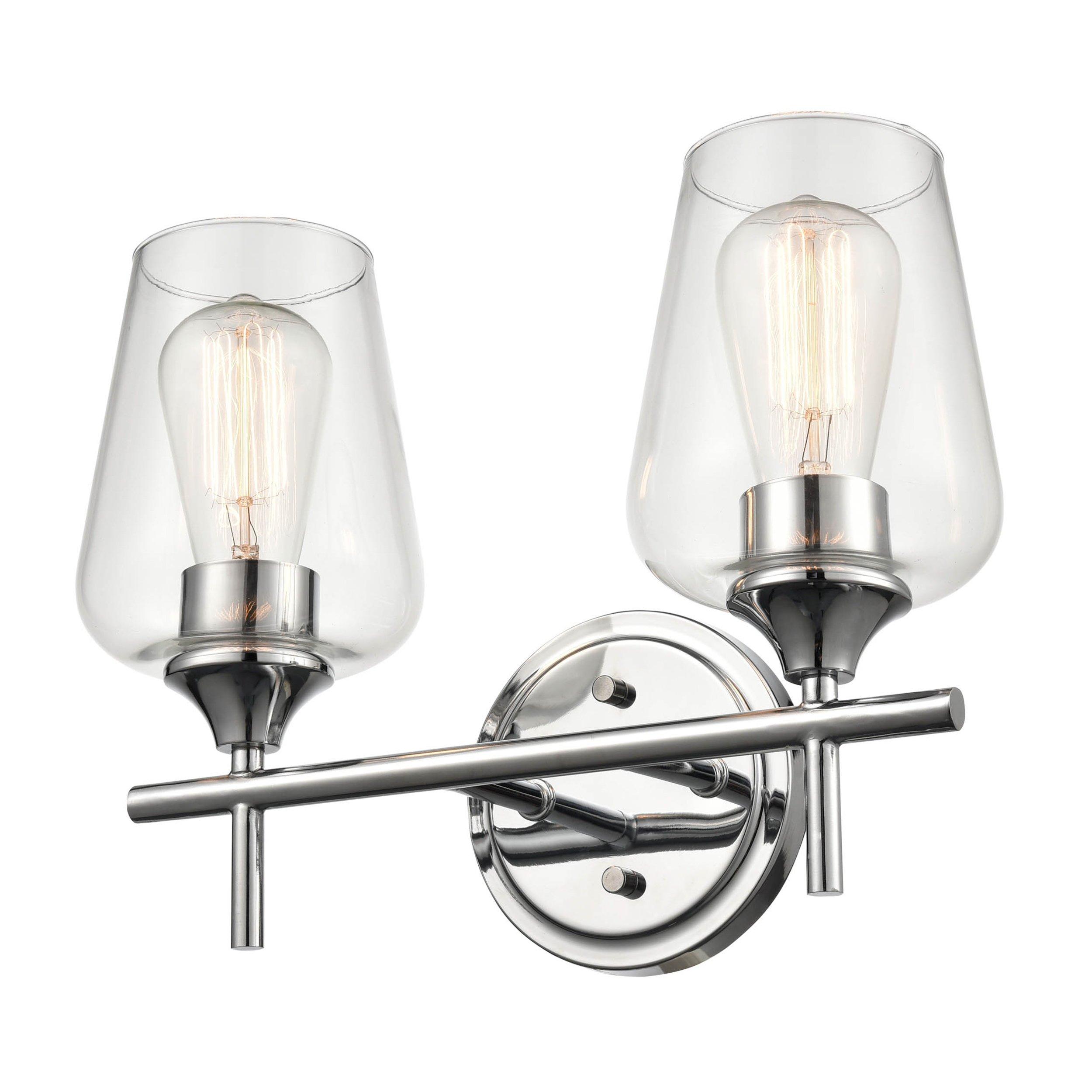 Gianna Chrome Double Vanity Light