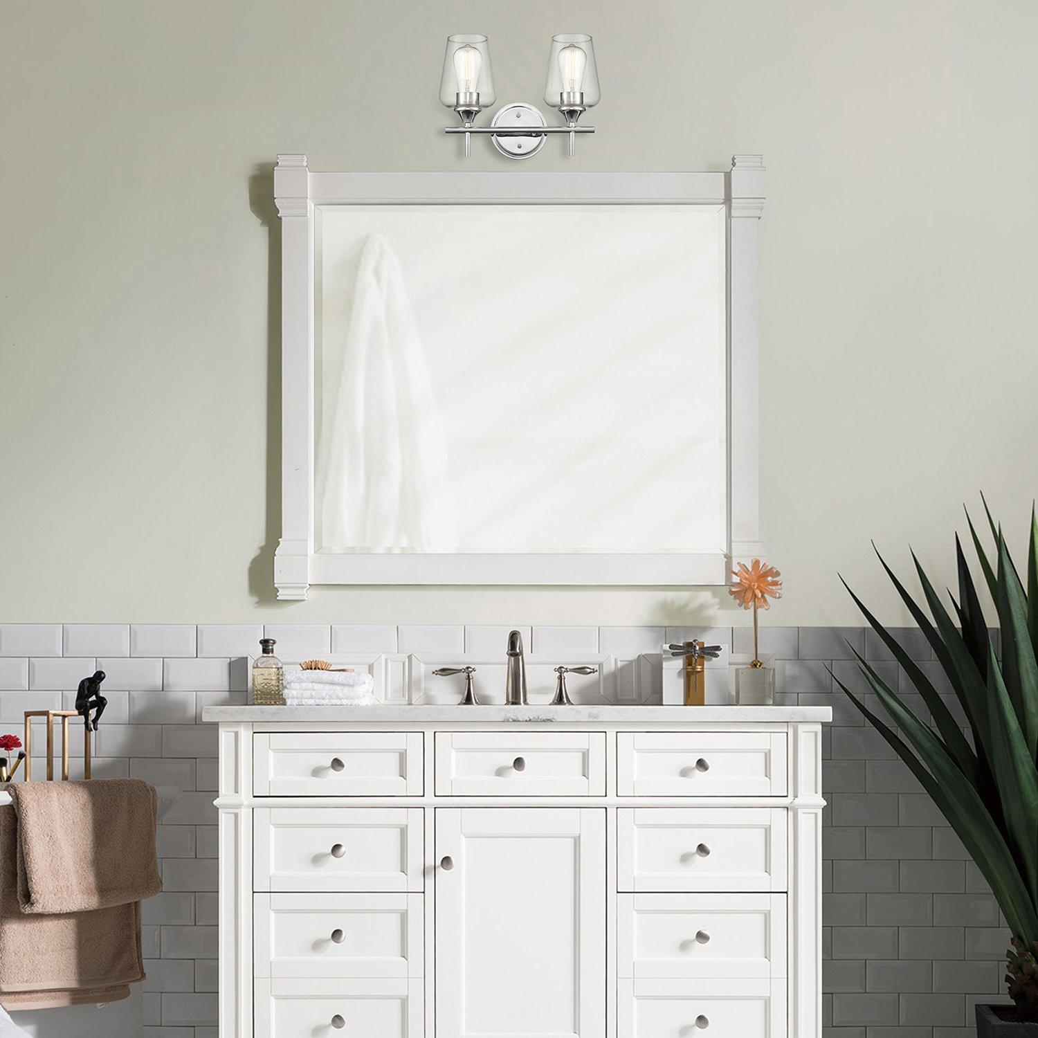 Gianna Chrome Double Vanity Light