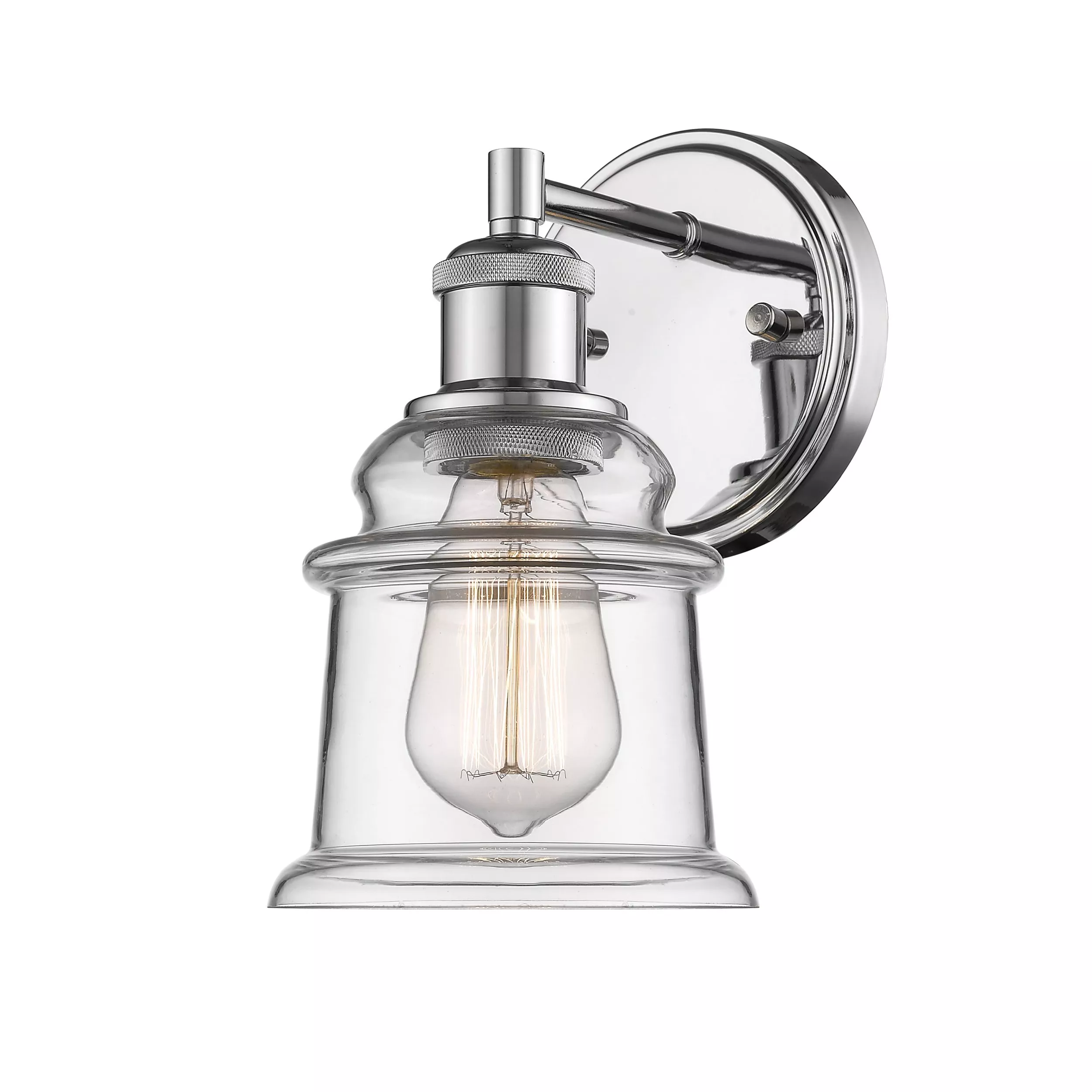 Nova Chrome Single Sconce