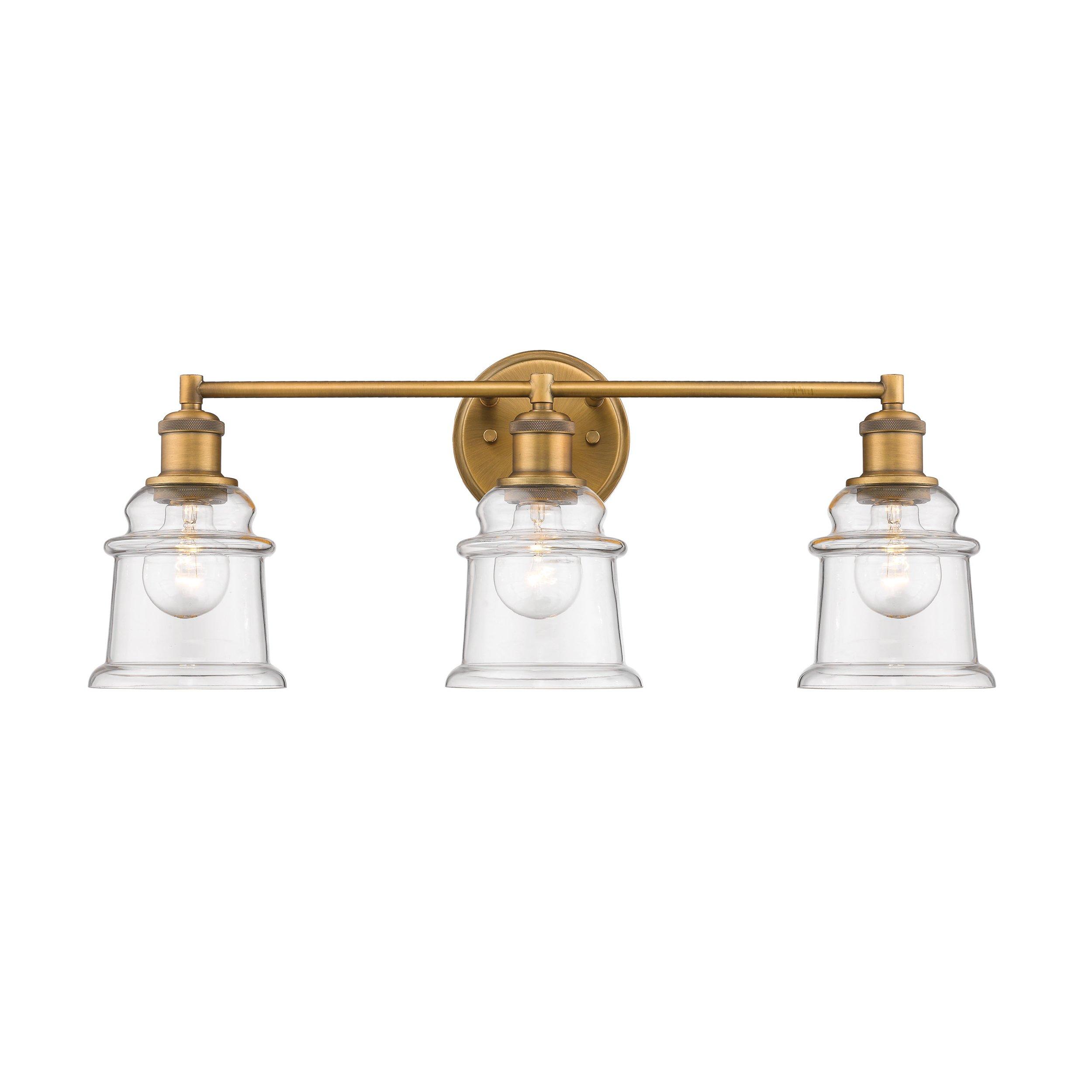 Nova Brass Bathroom Accessory Set