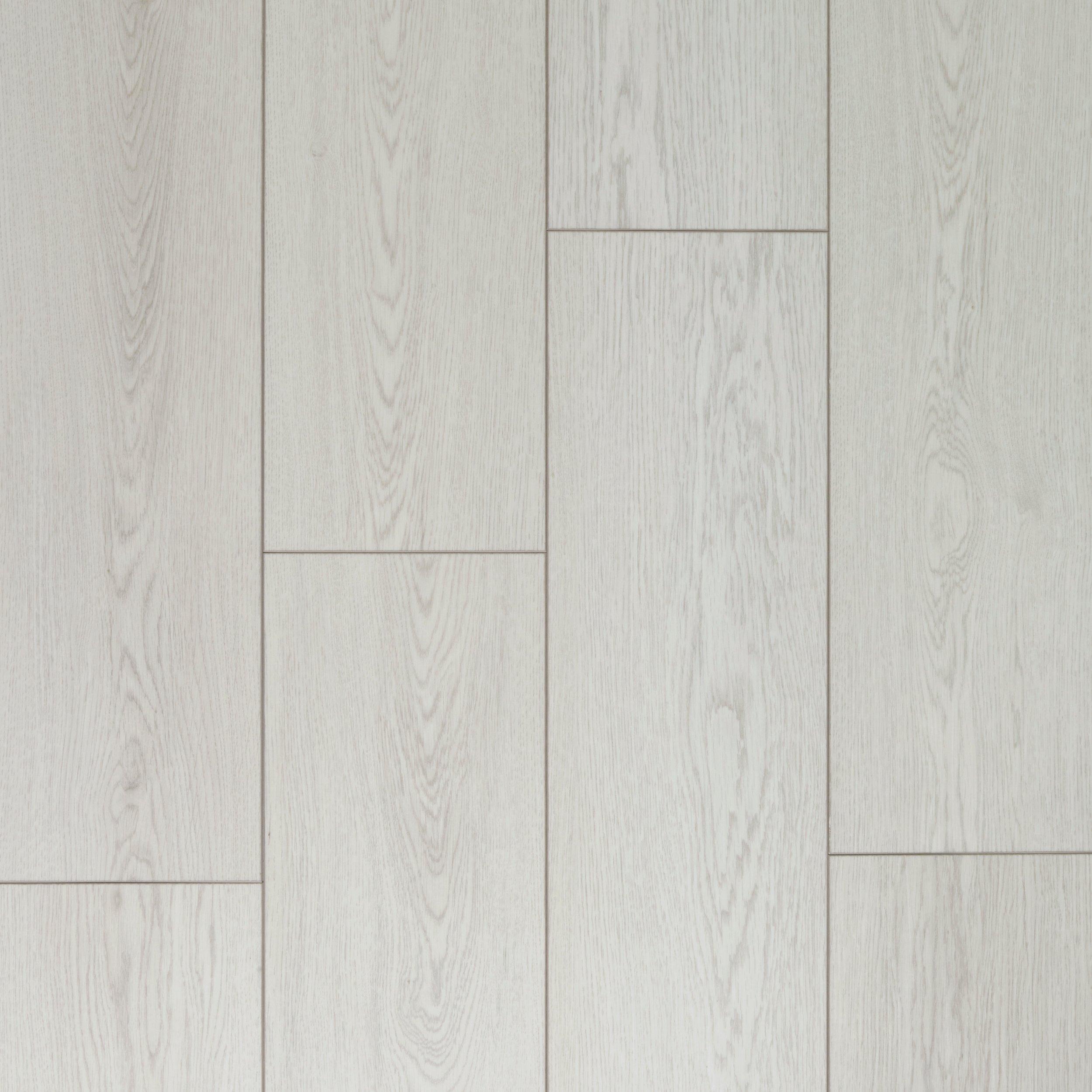 Leighton White Metal Flexible Luxury Vinyl Plank Flooring - Embossed