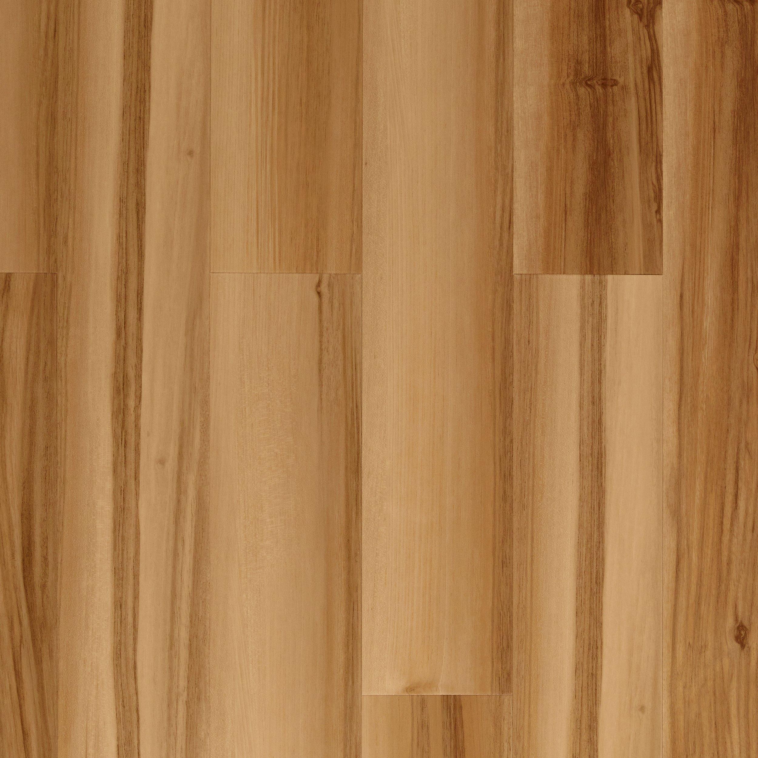 Honey Blonde Rigid Core Luxury Vinyl Plank - Cork Back