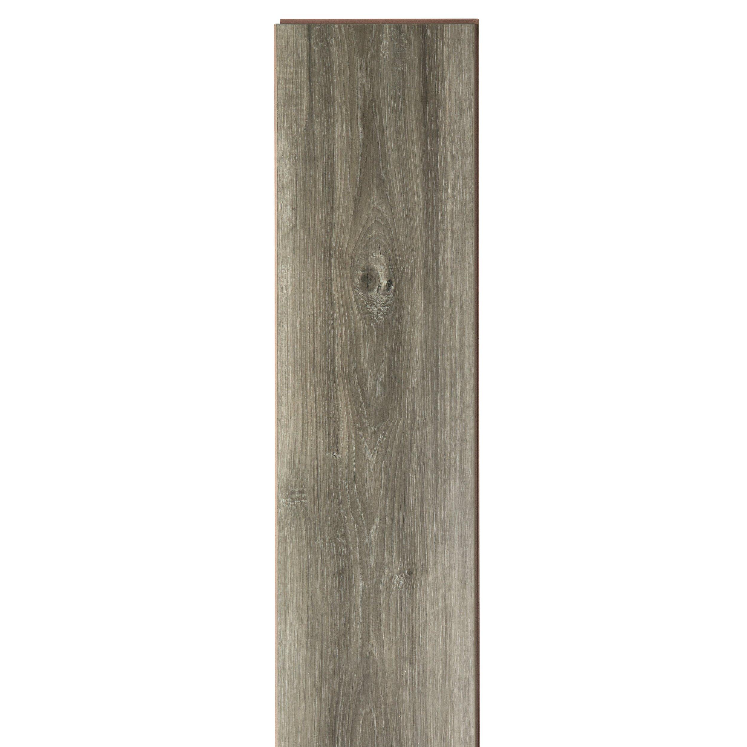 Montreal Mist Waterproof Rigid Core Luxury Vinyl Plank - Cork Pad