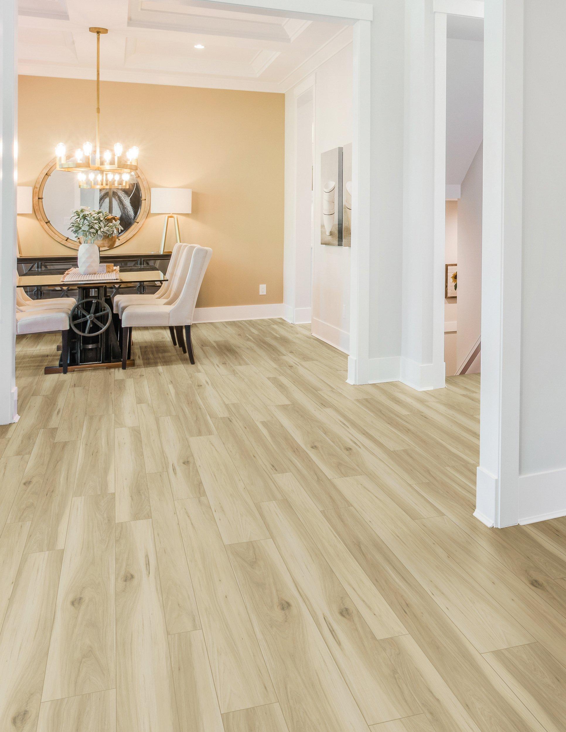 Sonoma Glen Rigid Core Luxury Vinyl Plank - Cork Back