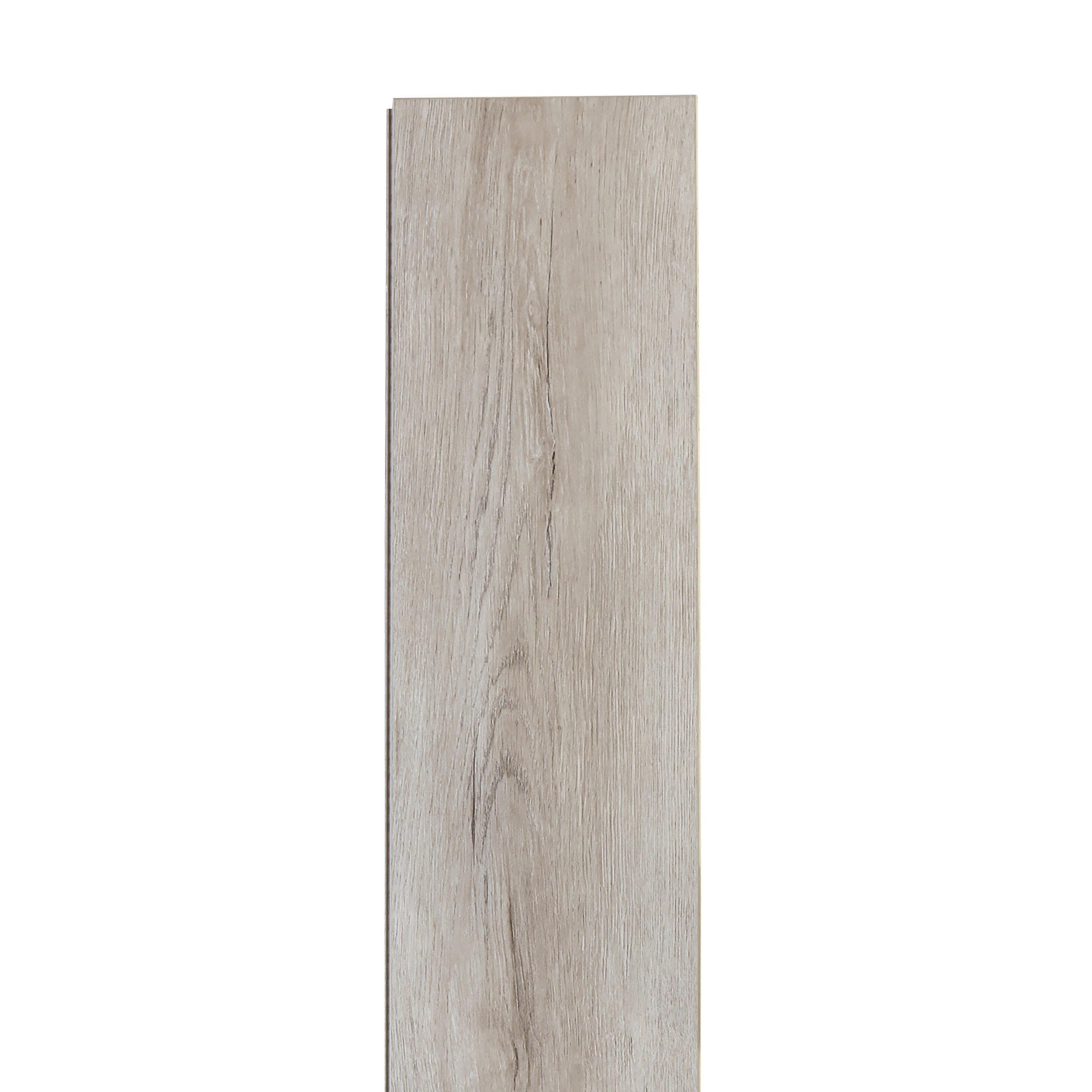 Amsterdam Ash Rigid Core Luxury Vinyl Plank - Cork Back