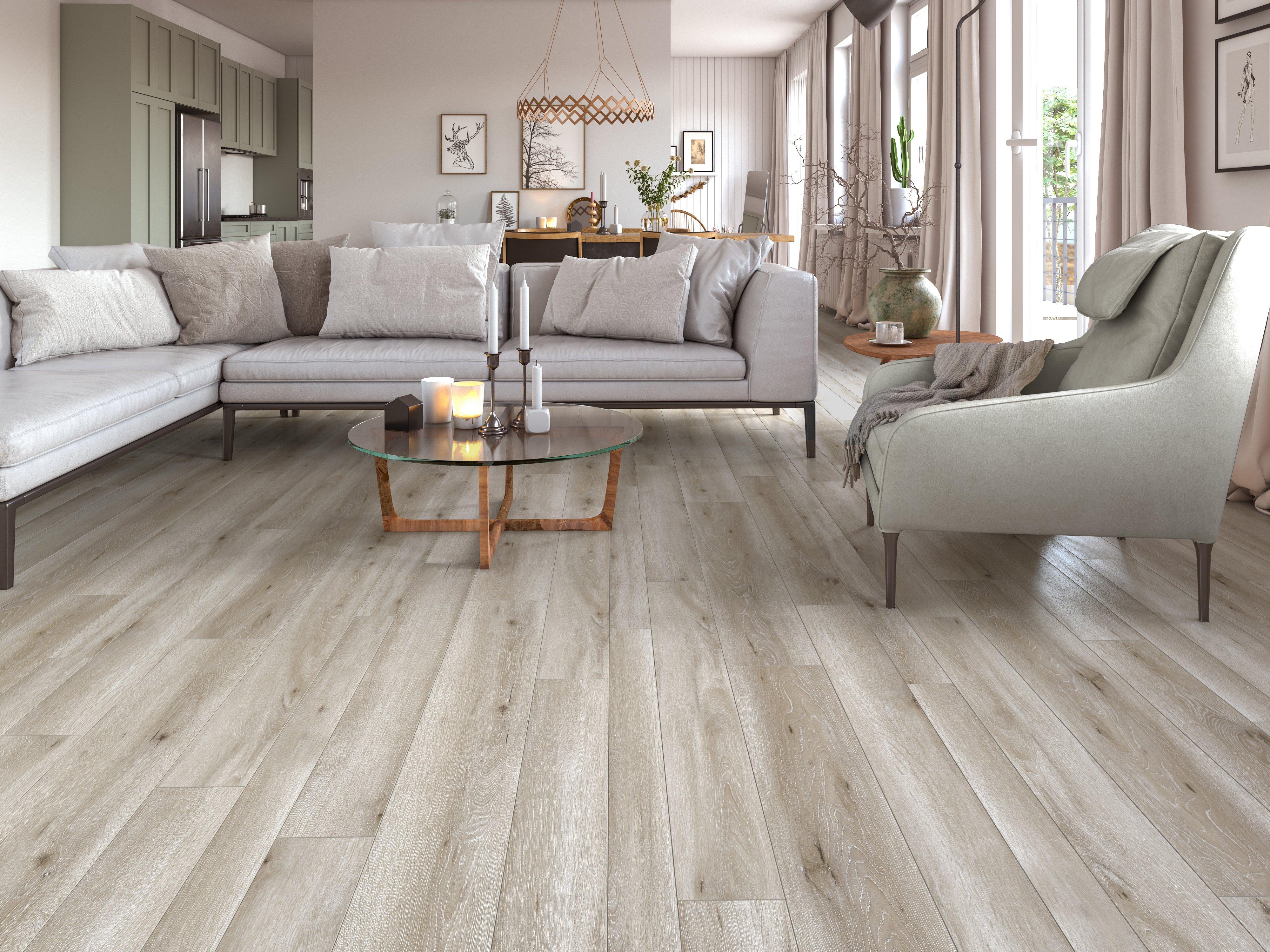 Bergen Bend Waterproof Rigid Core Luxury Vinyl Plank - Cork Pad