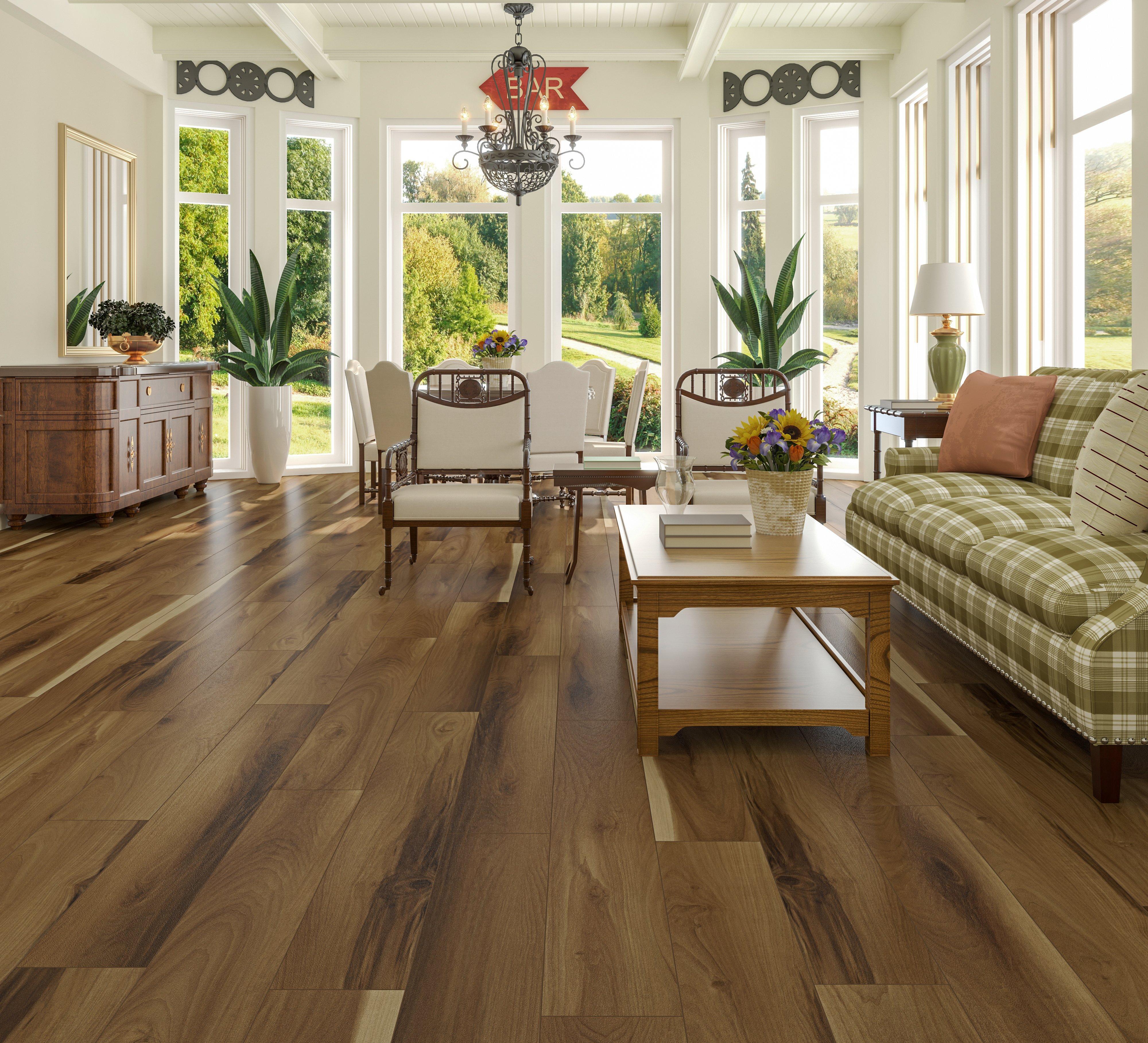 Statford Waterproof Rigid Core Luxury Vinyl Plank - Cork Pad