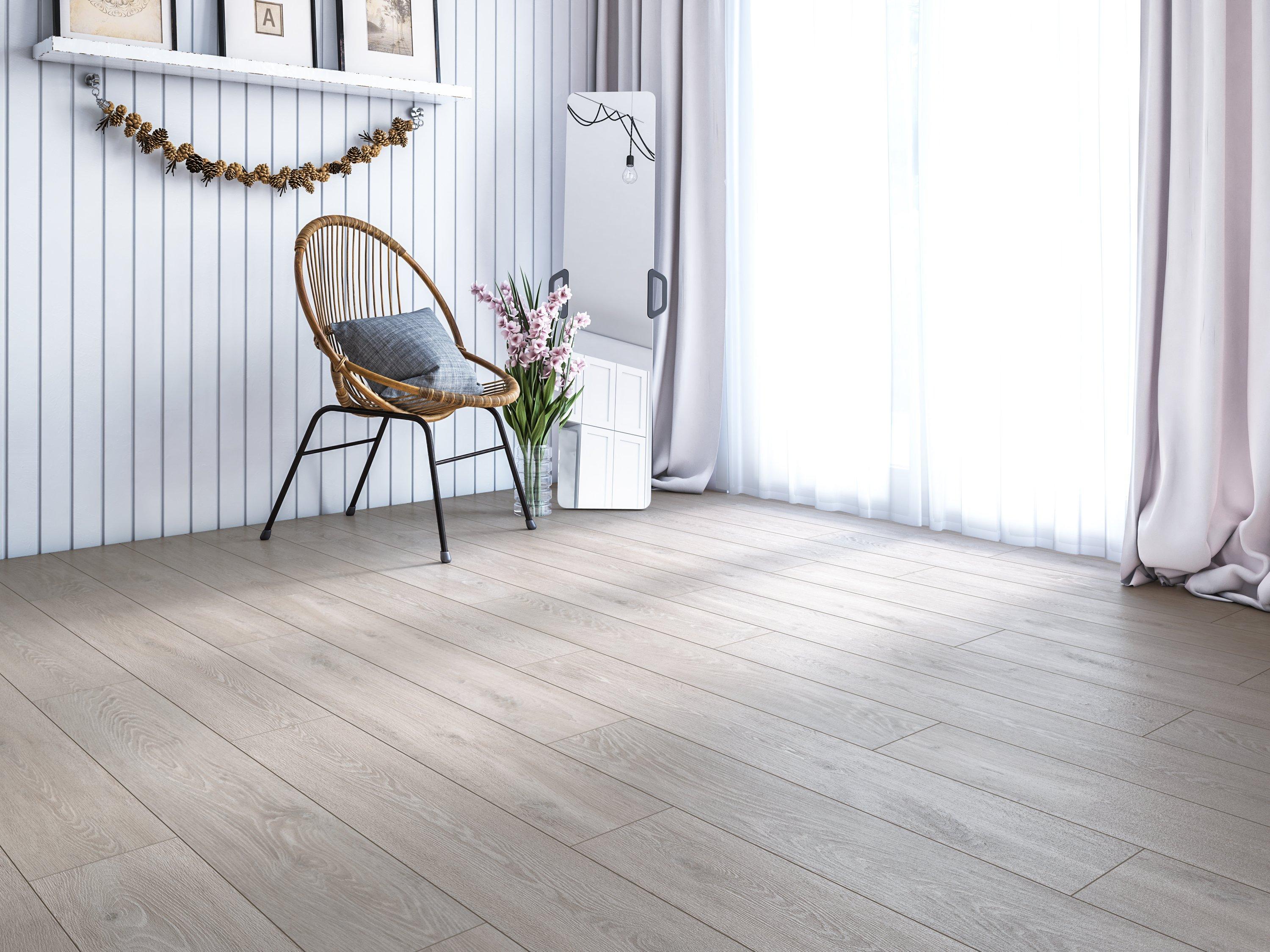 Maison Gris Waterproof Rigid Core Luxury Vinyl Plank - Cork Pad