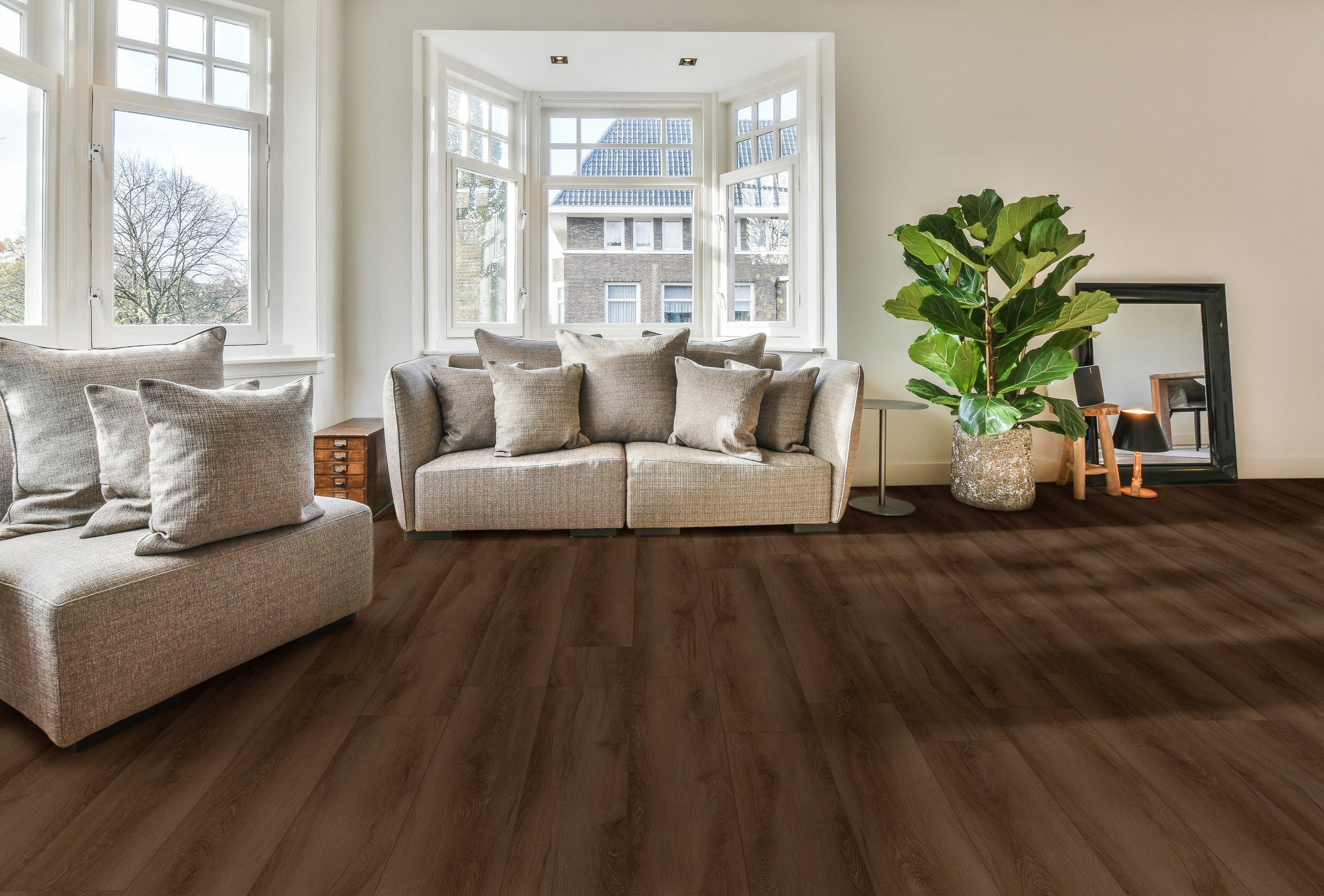 Maison Classico Rigid Core Luxury Vinyl Plank Cork Back Floor and Decor