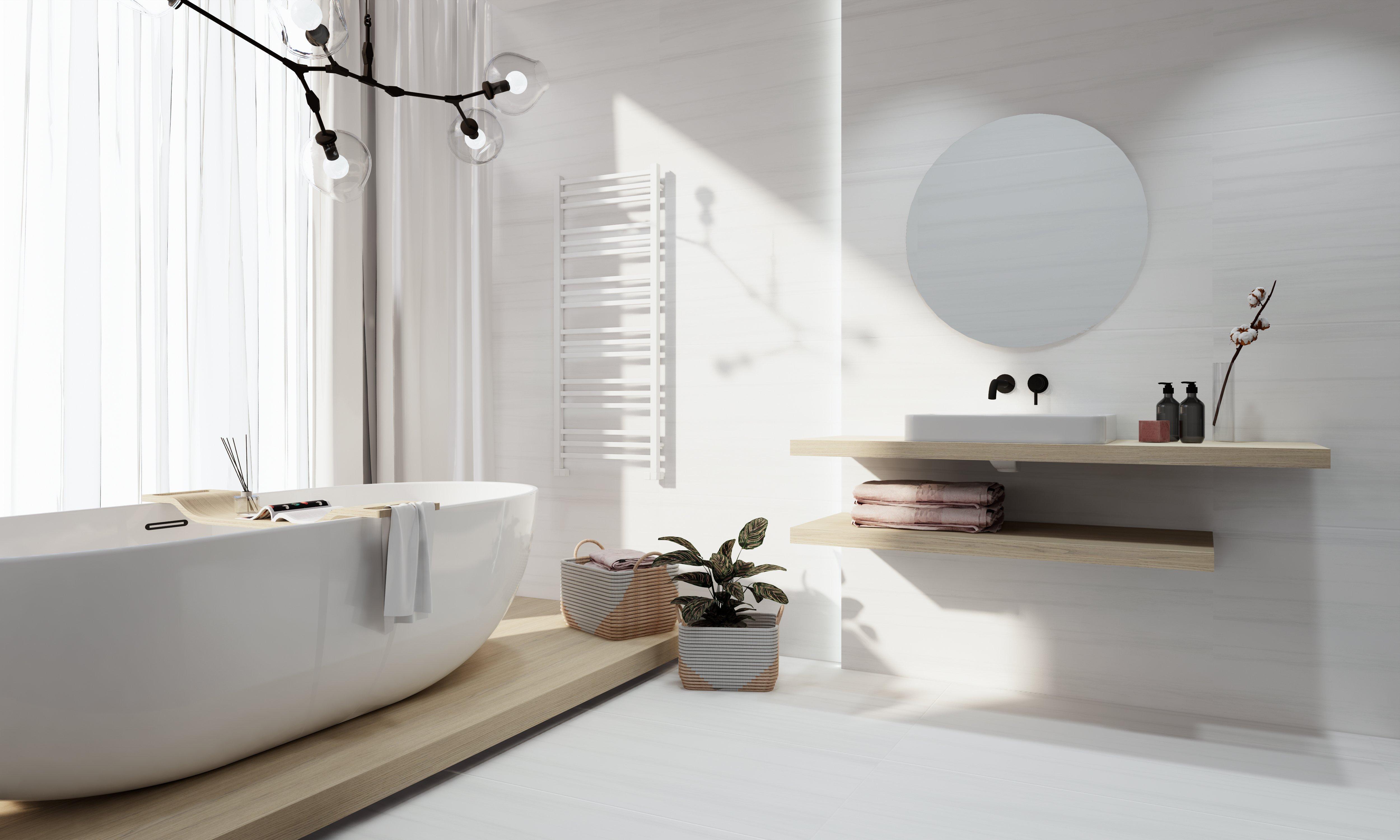 Apolina White Porcelain Tile