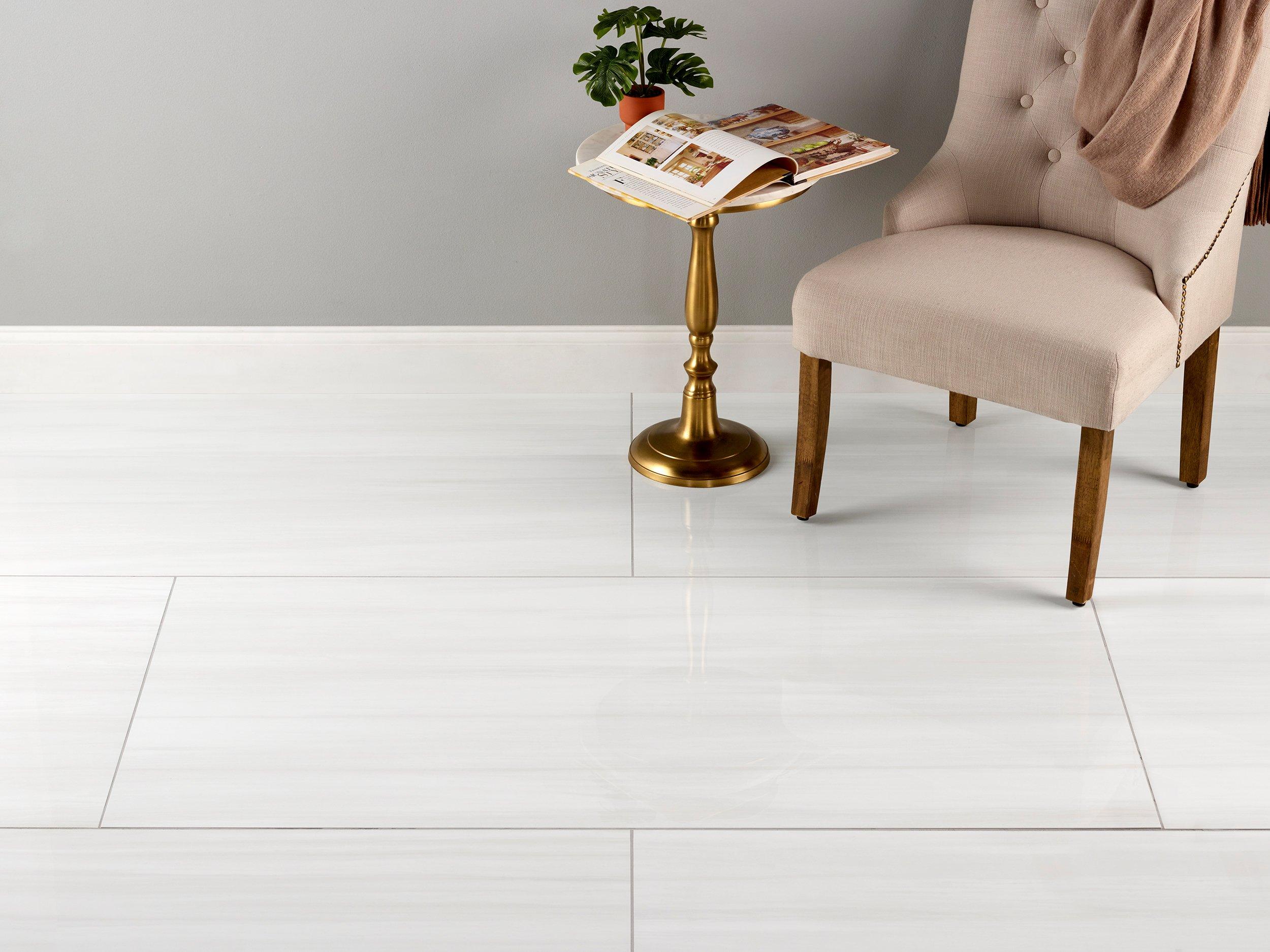 Apolina Polished Porcelain Tile | Floor and Decor