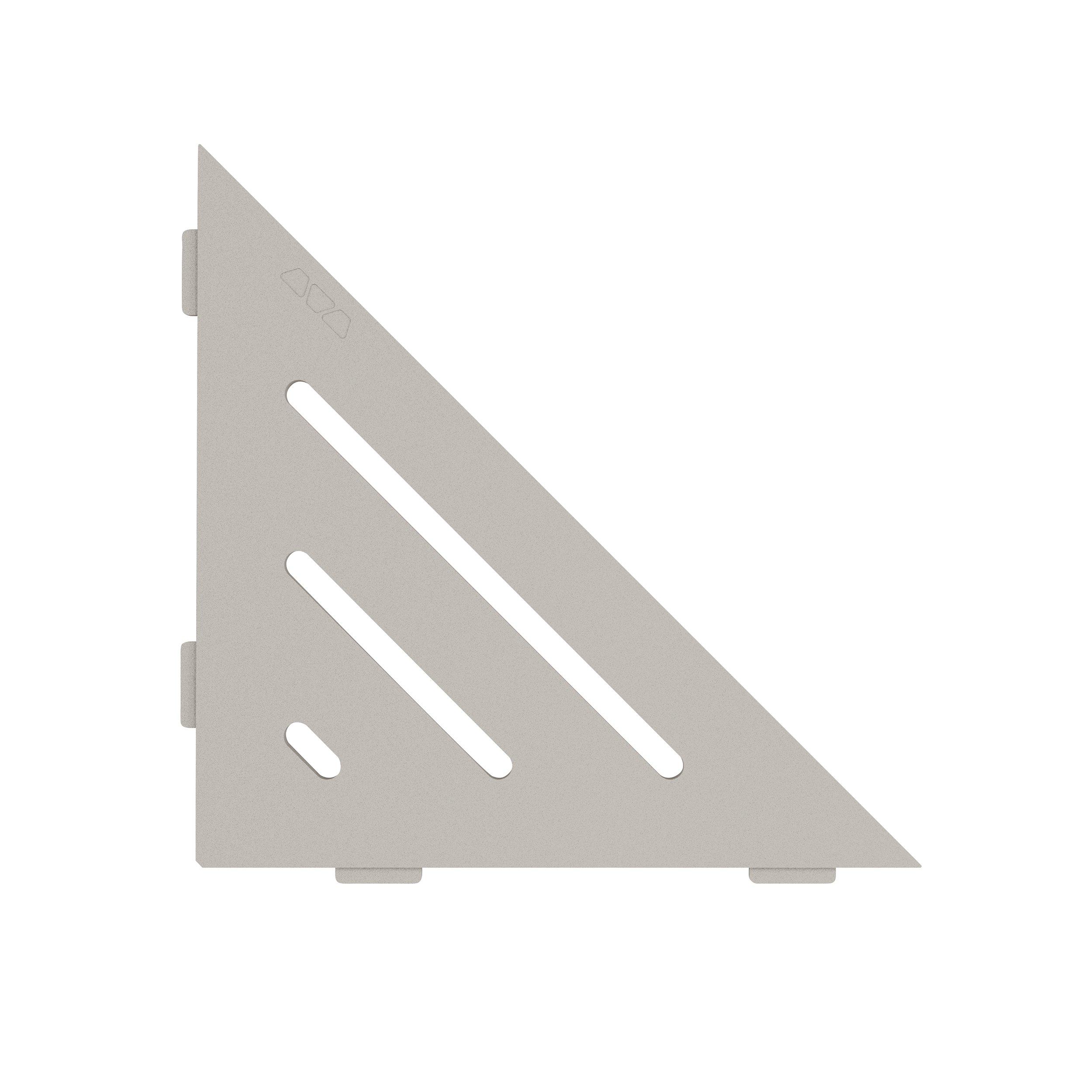 Schluter Shelf Triangular Corner Wave Greige