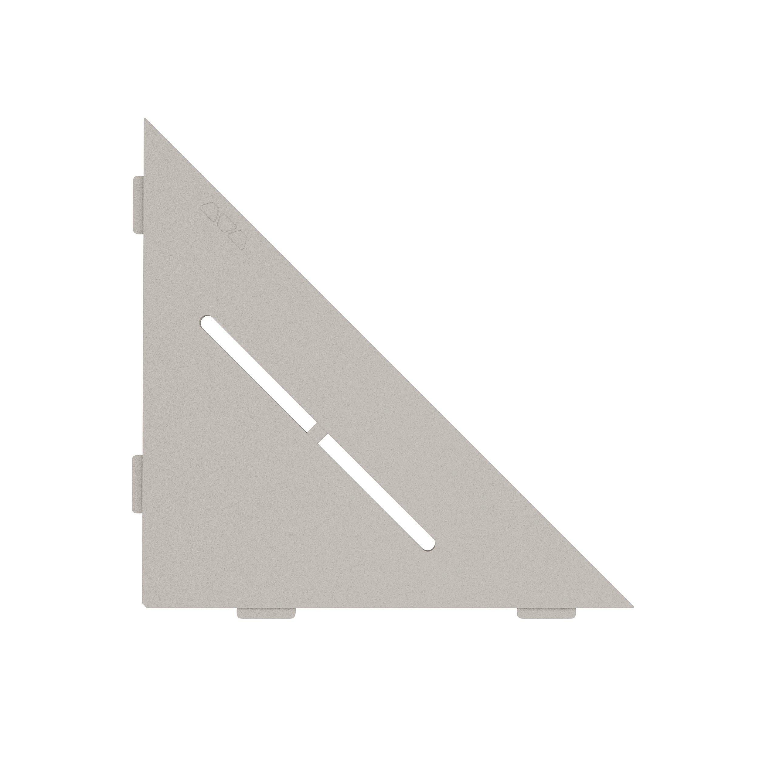 Schluter Shelf Triangular Corner Pure Greige