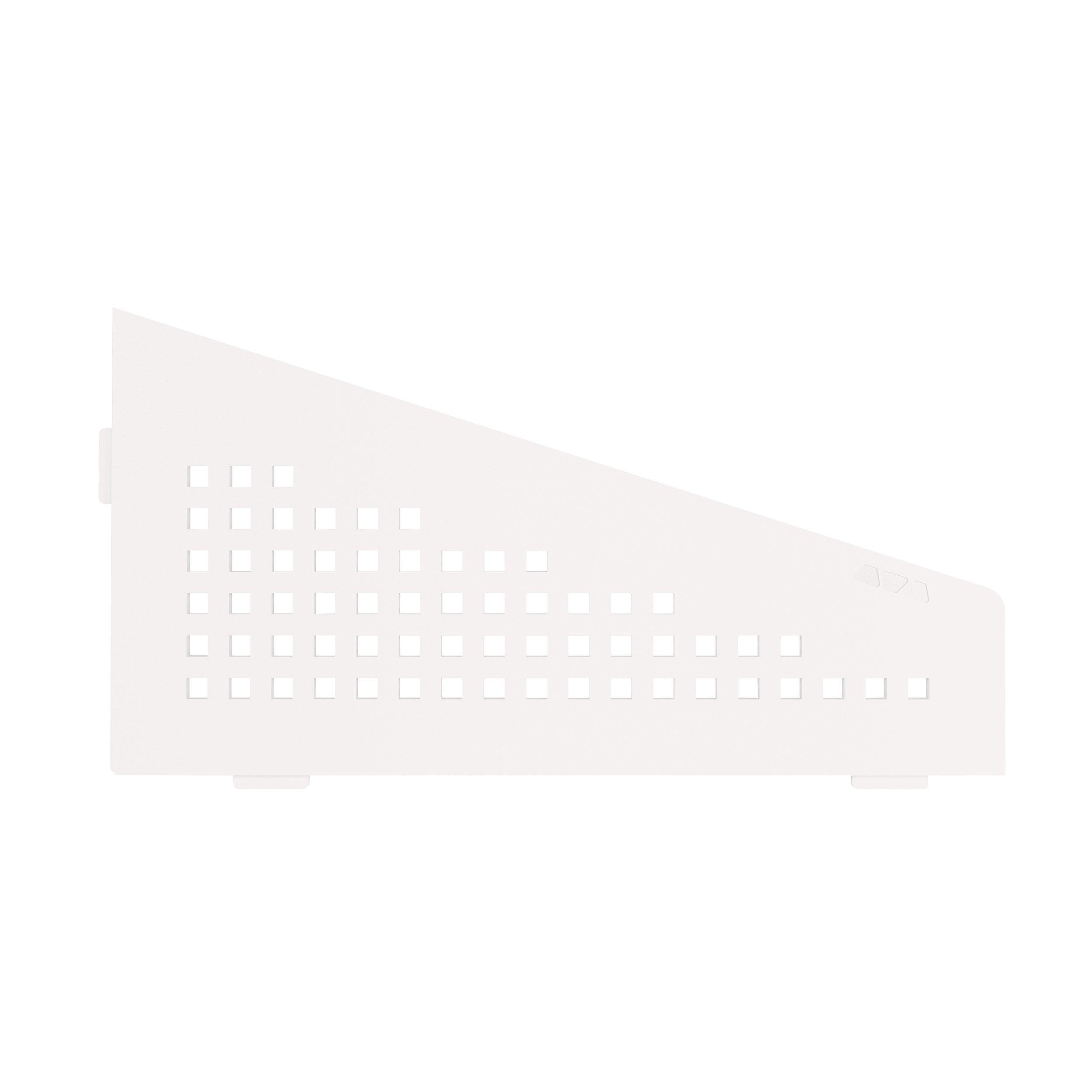 Schluter Shelf Quadrilateral Corner Square Matte White