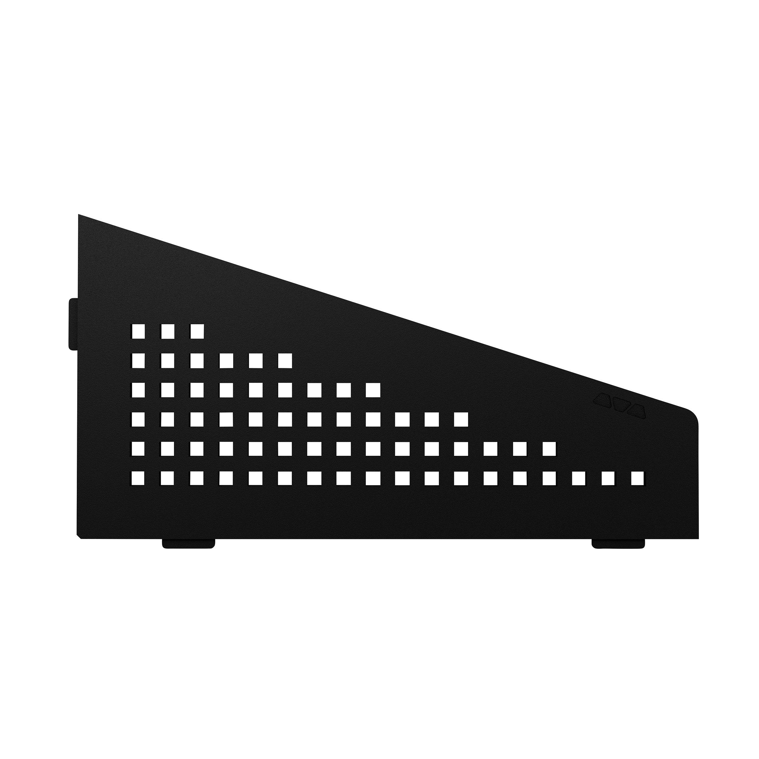 Schluter Shelf Quadrilateral Corner Square Matte Black