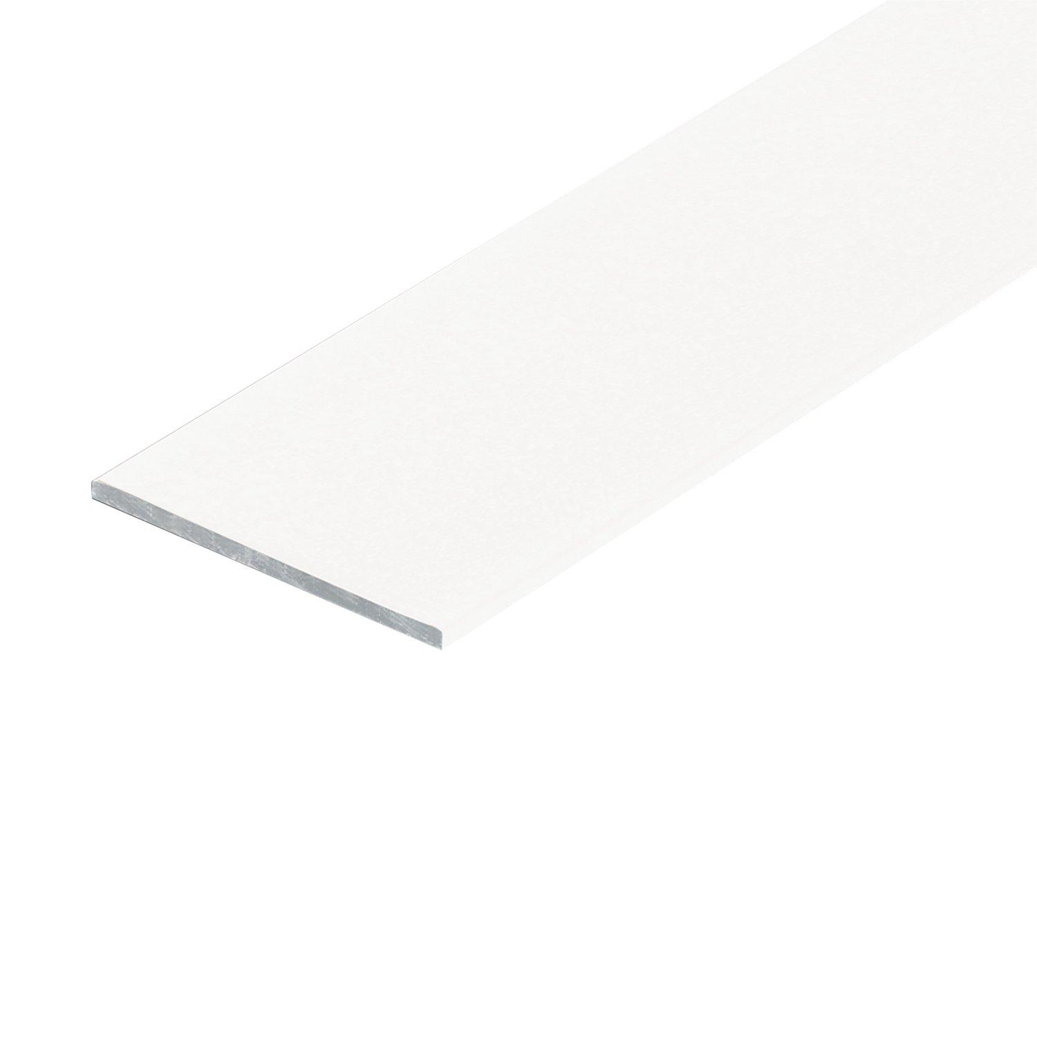 Schluter Shelf Rectangular Niche Wave Matte White