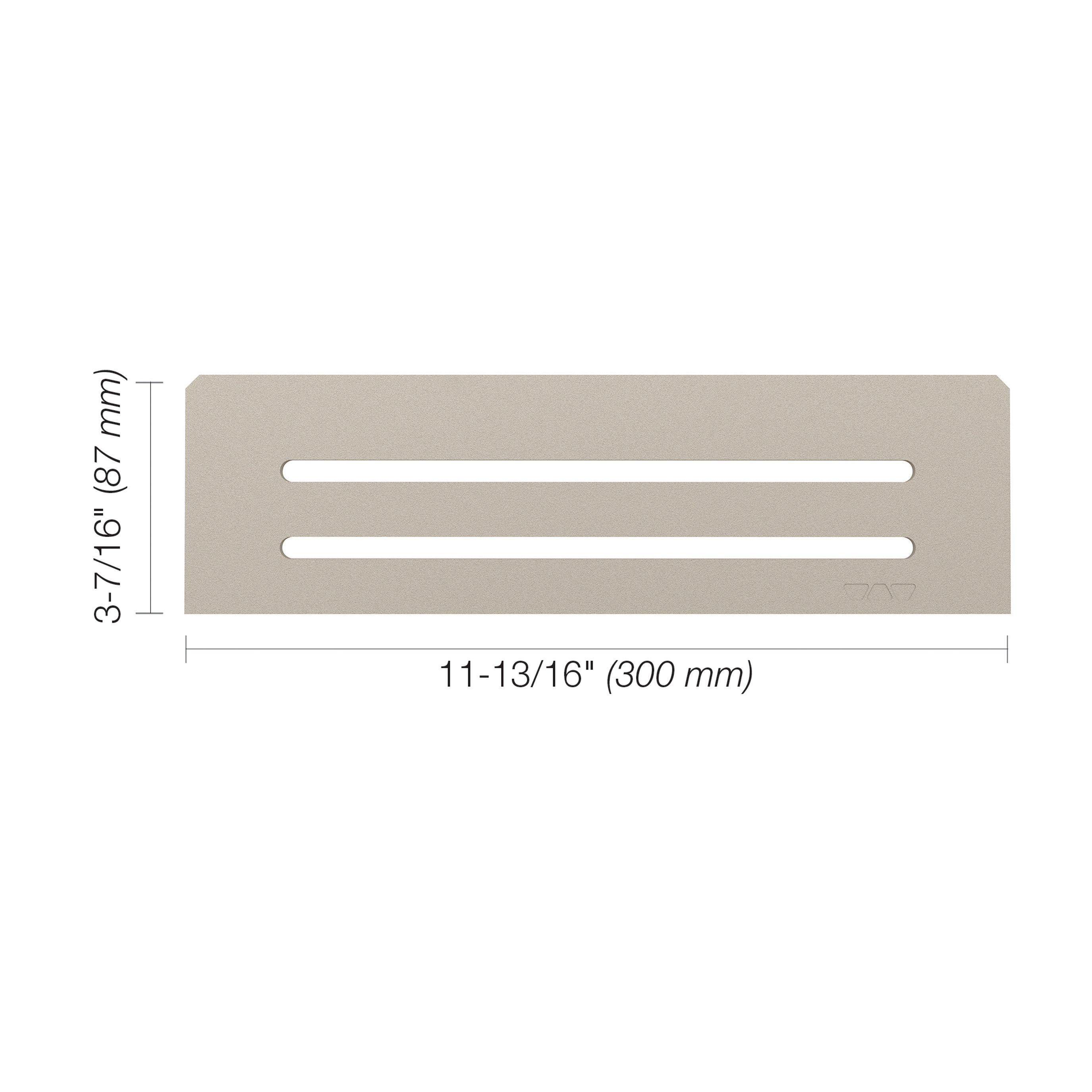 Schluter Wave Rectangular Niche Shelf