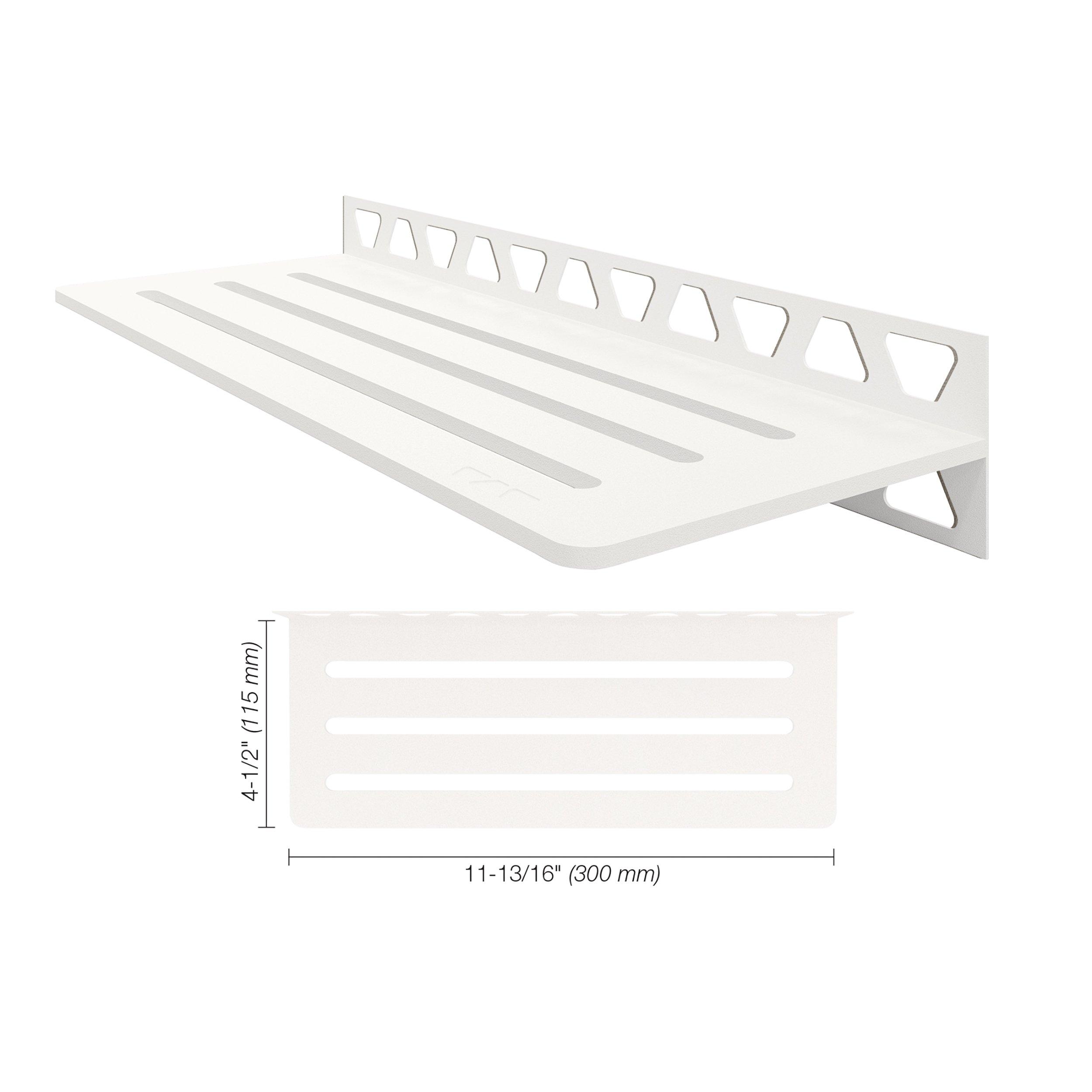 Schluter Rectangular Wave Wall Shelf