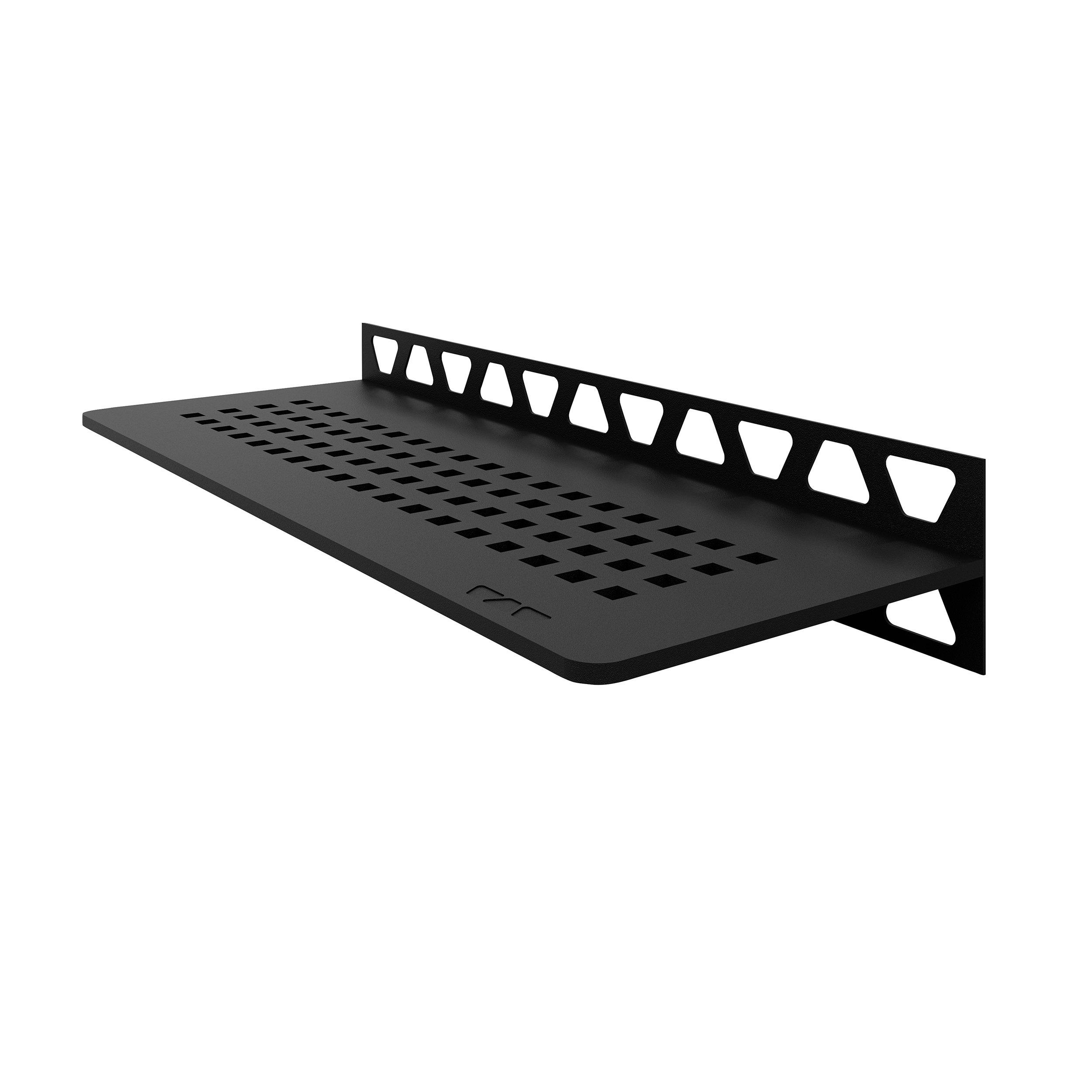 Schluter Shelf Rectangular Wall Square Matte Black