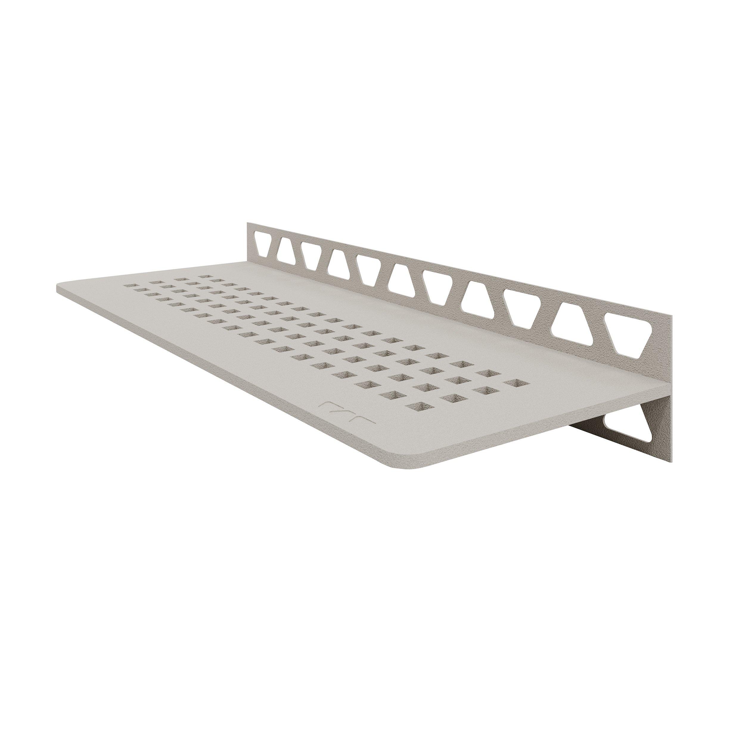 Schluter Shelf Rectangular Wall Square Greige
