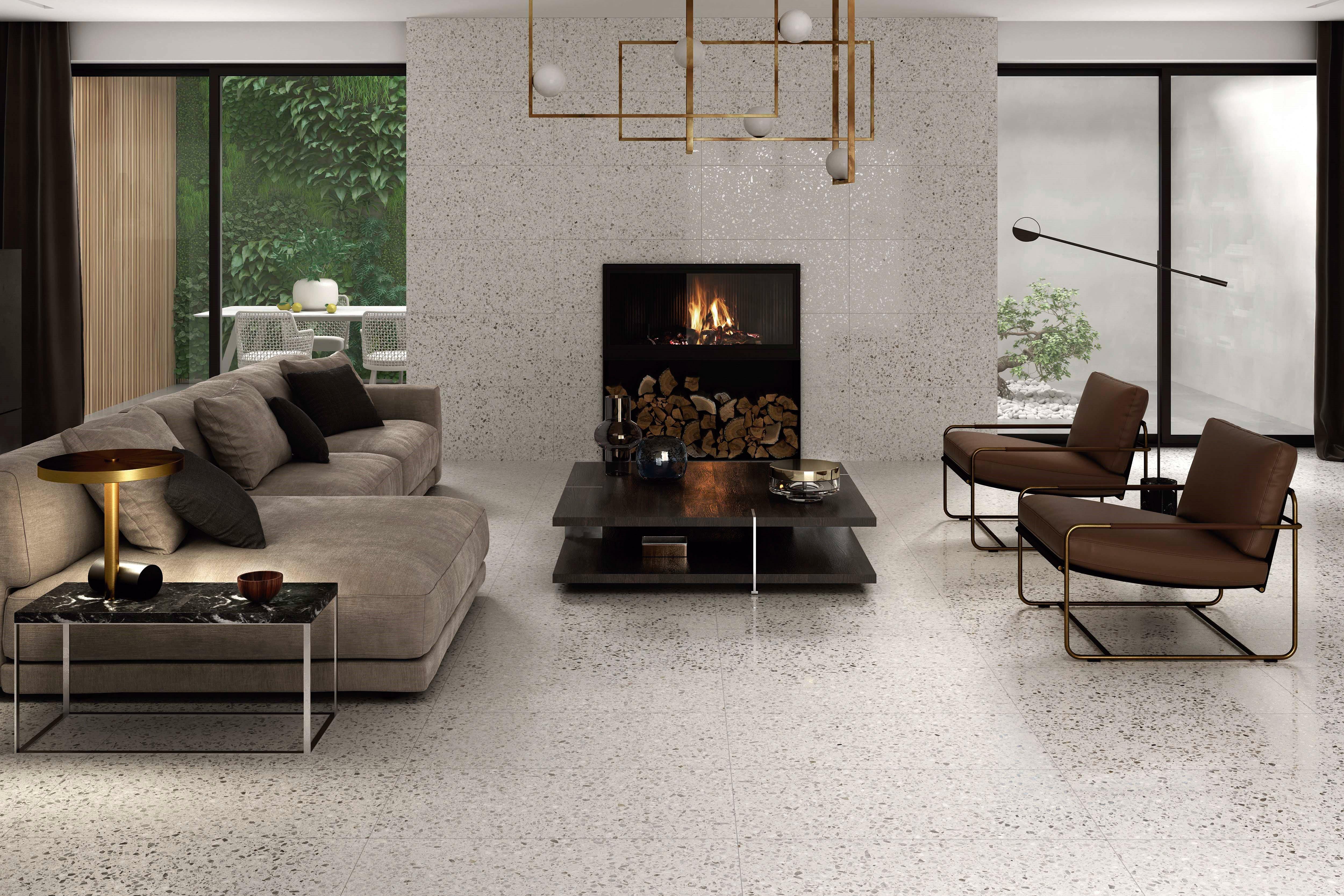 Rhone White Porcelain Tile