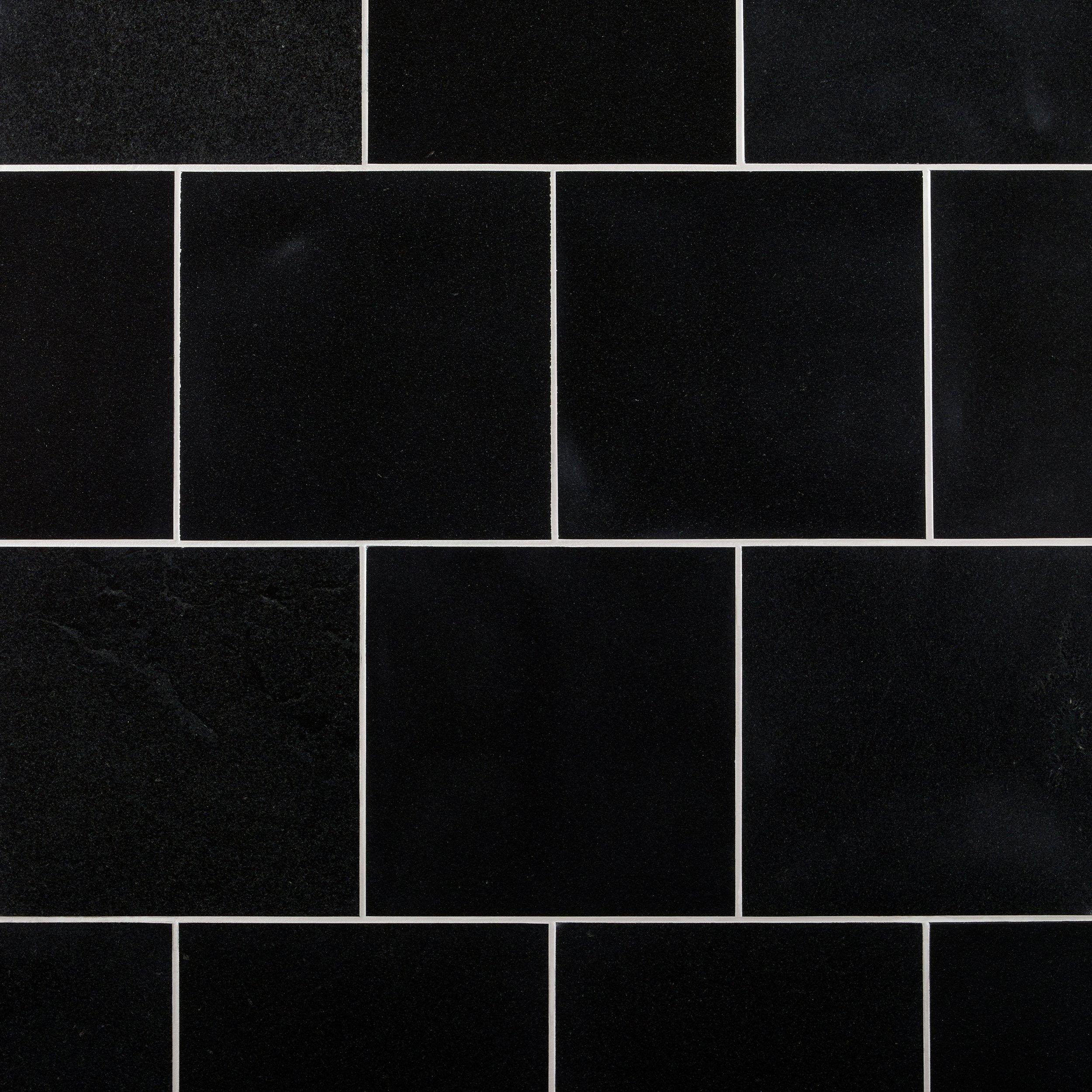 Black Granite Tile Texture