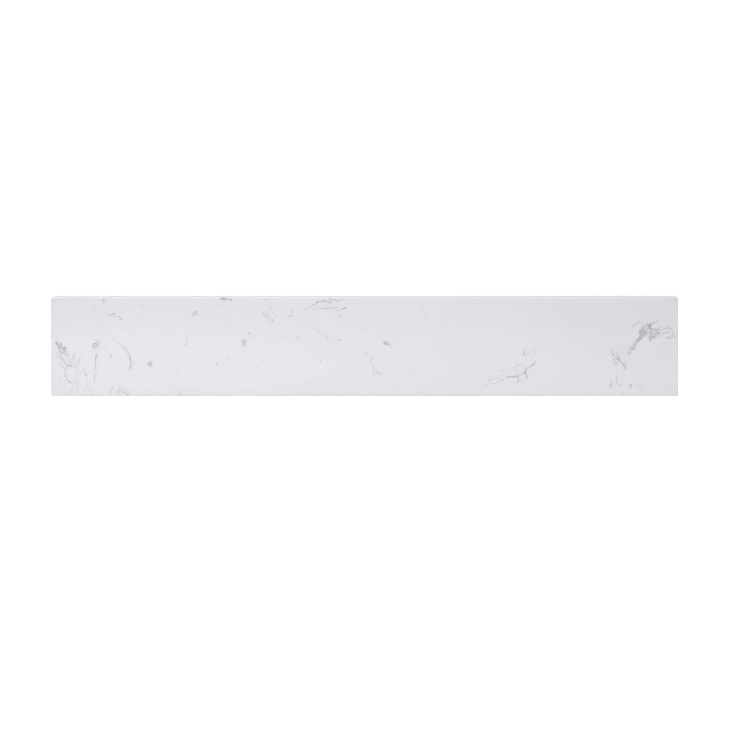 Cala White Engineered Marble Side Splash
