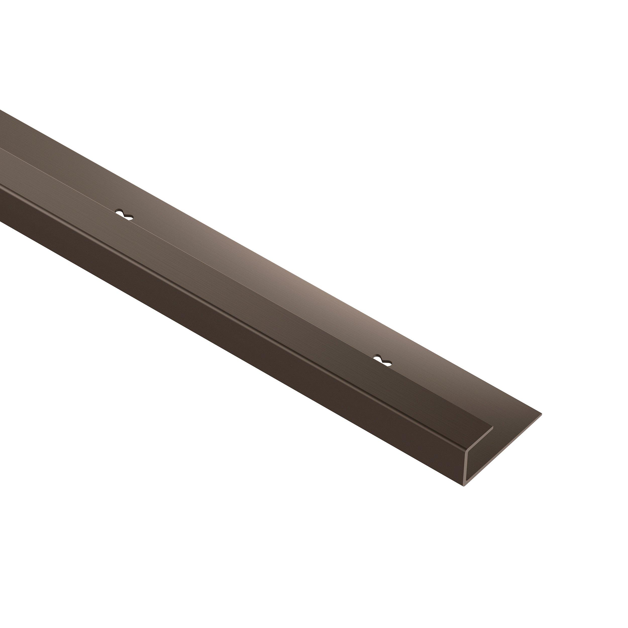 Schluter Vinpro-S 5/16in. Aluminum Brushed Bronze