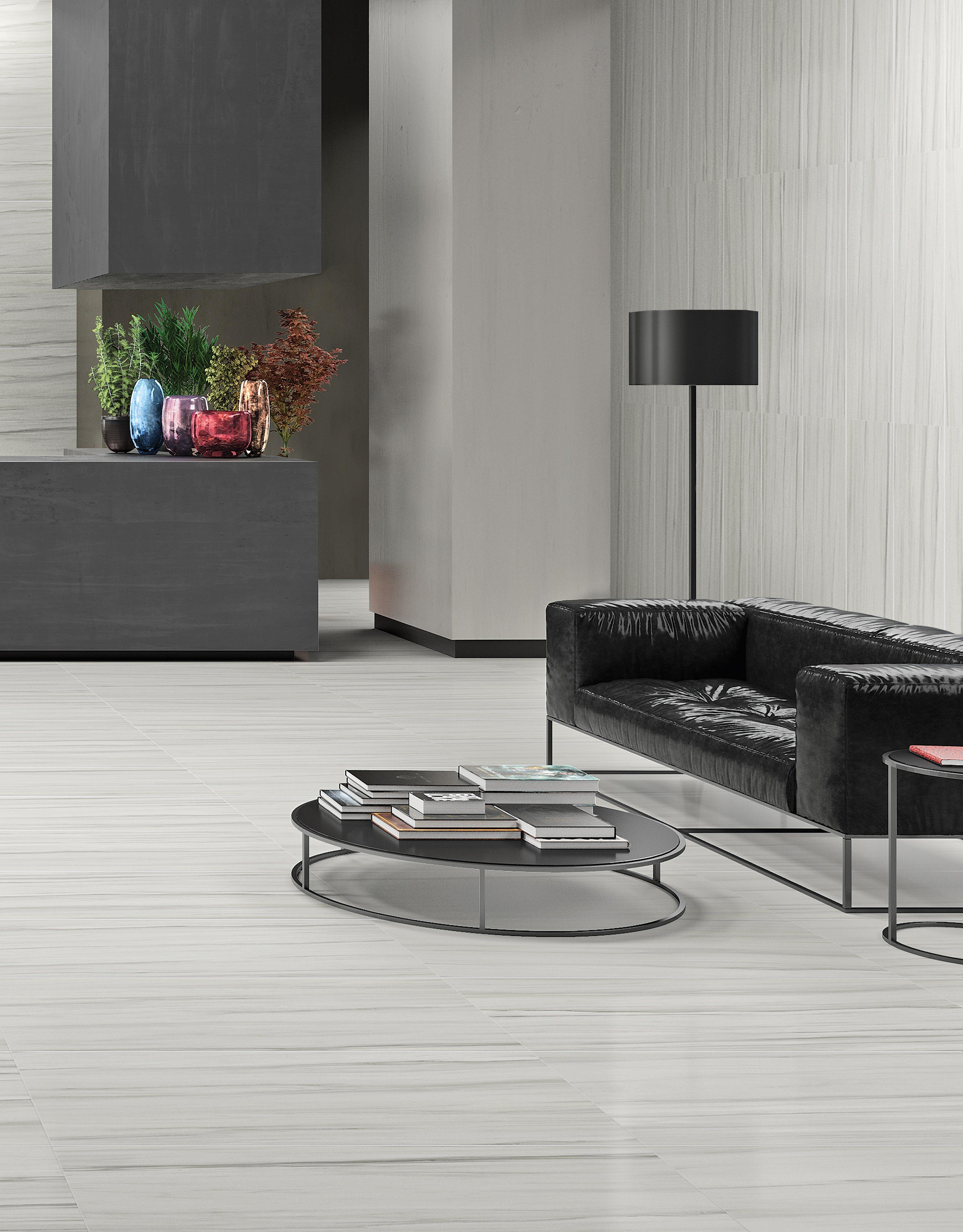 Carrara Zebrino Matte Porcelain Tile