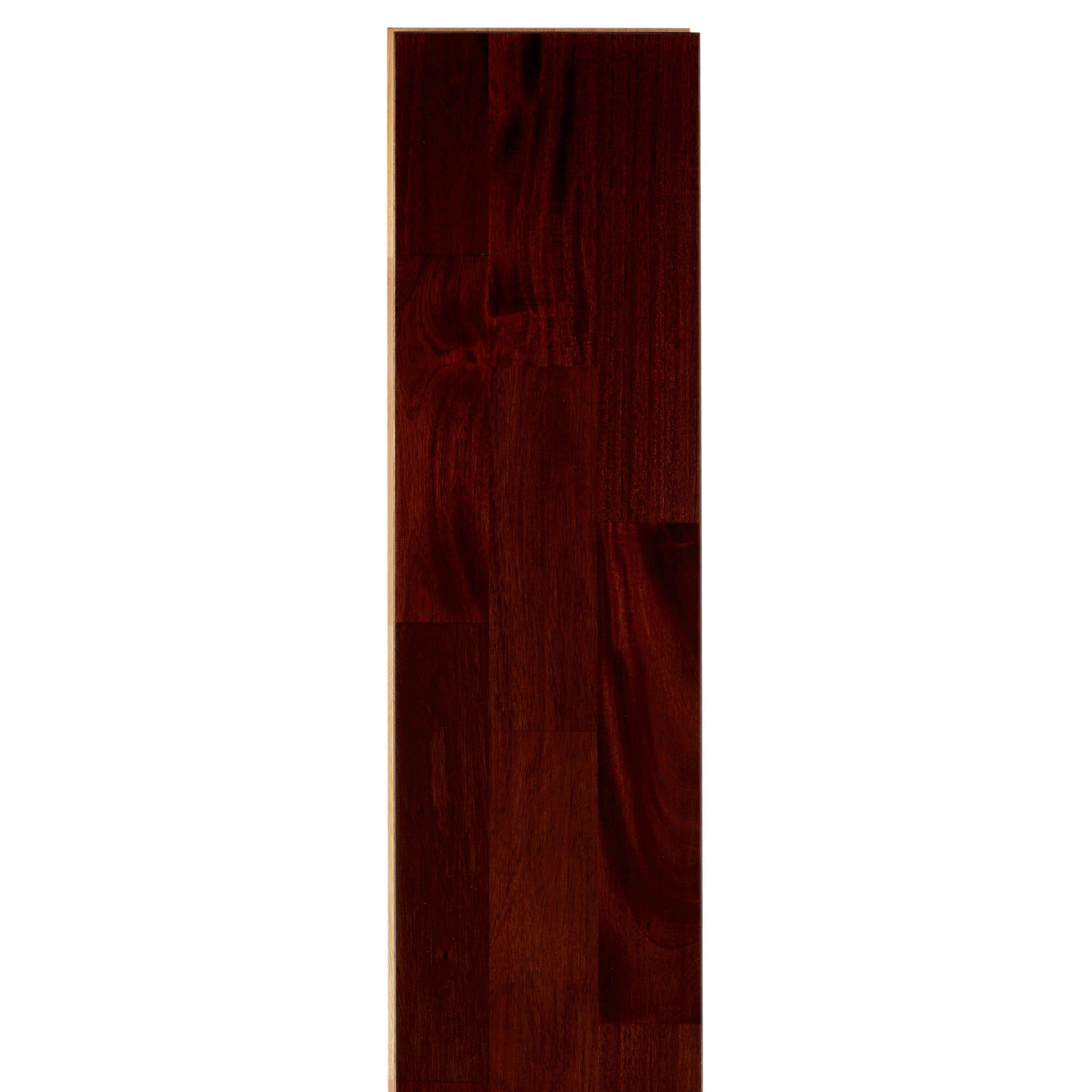 Melrse Mahogany Smooth Solid Hardwood Floor and Decor