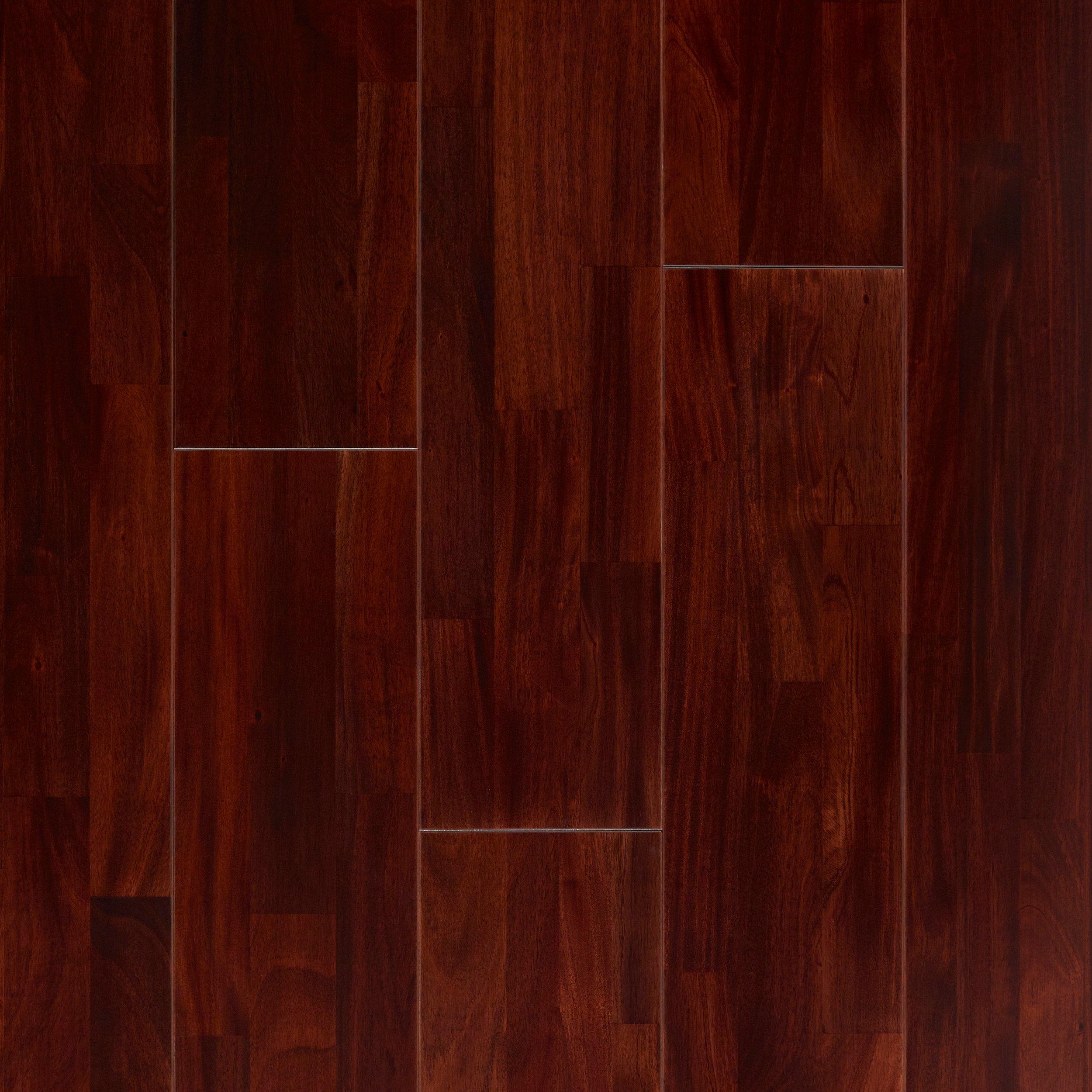 Melrse Mahogany Smooth Solid Hardwood Floor and Decor