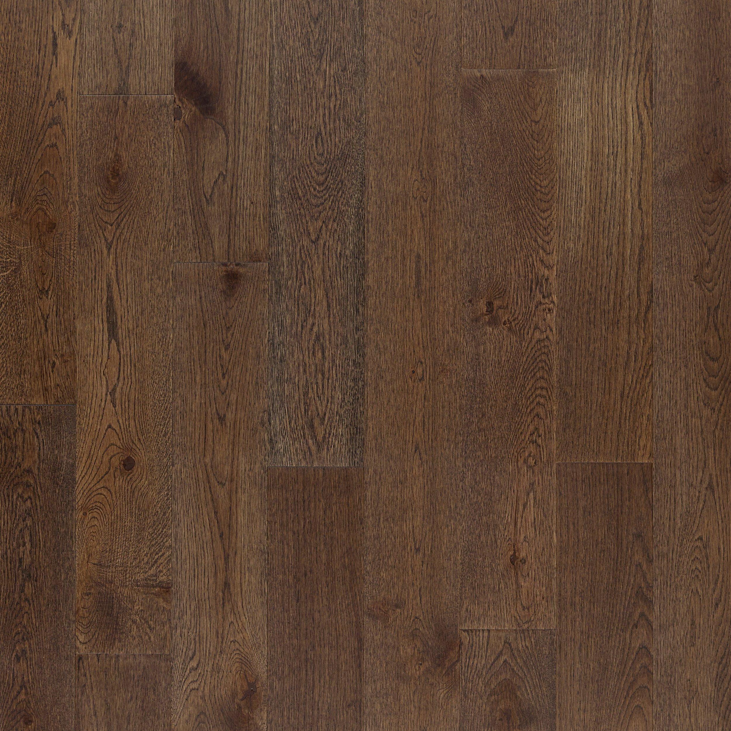 Colosseum White Oak Wire-Brushed Solid Hardwood | Floor and Decor