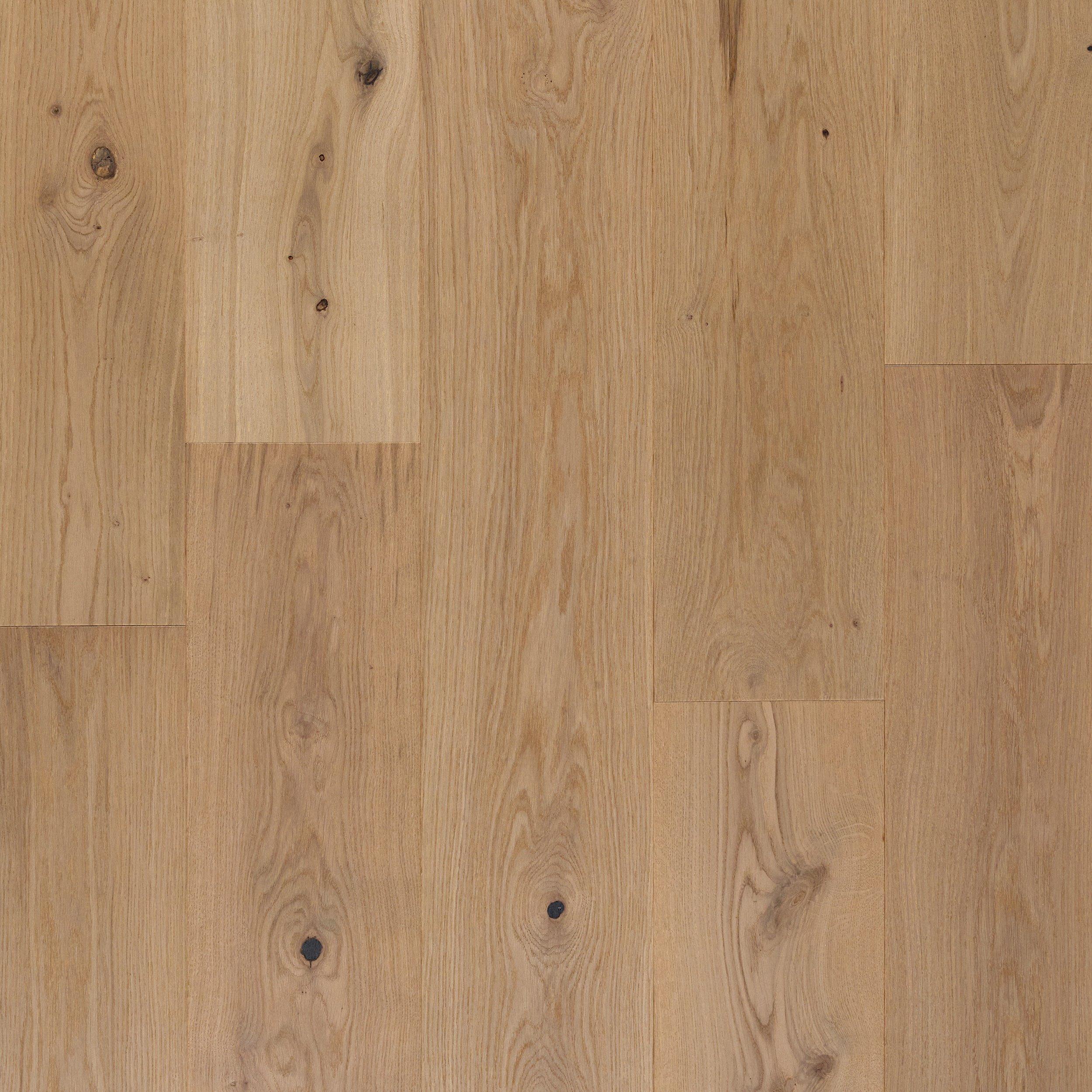 Hardwood Canada Wide Plank Collection White Oak - WIRE BRUSHED